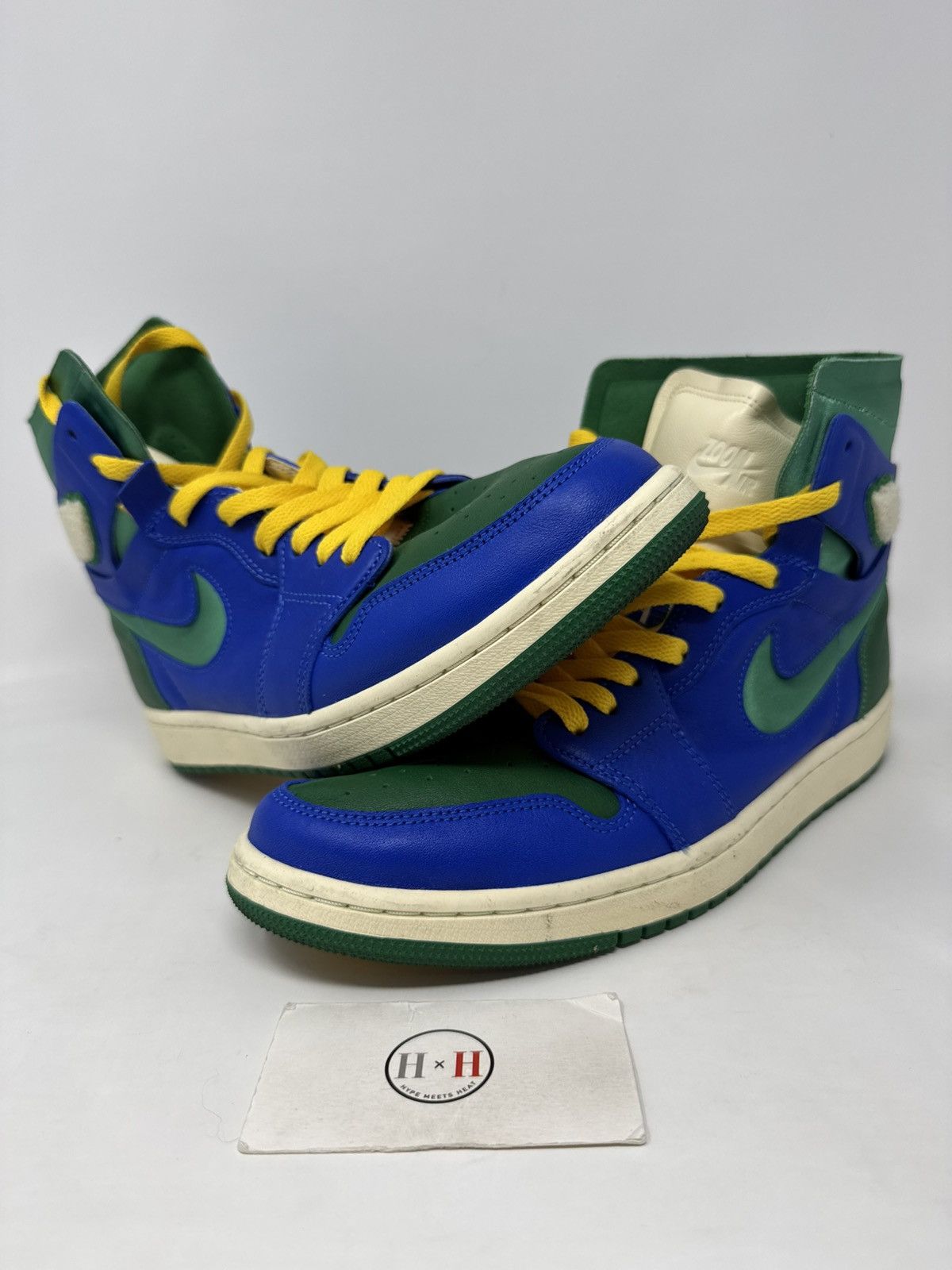 Wmns Nike Air Jordan 1 Zoom High Aleali May Comfort Califia Shoes in Blue, Men's (Size 9)