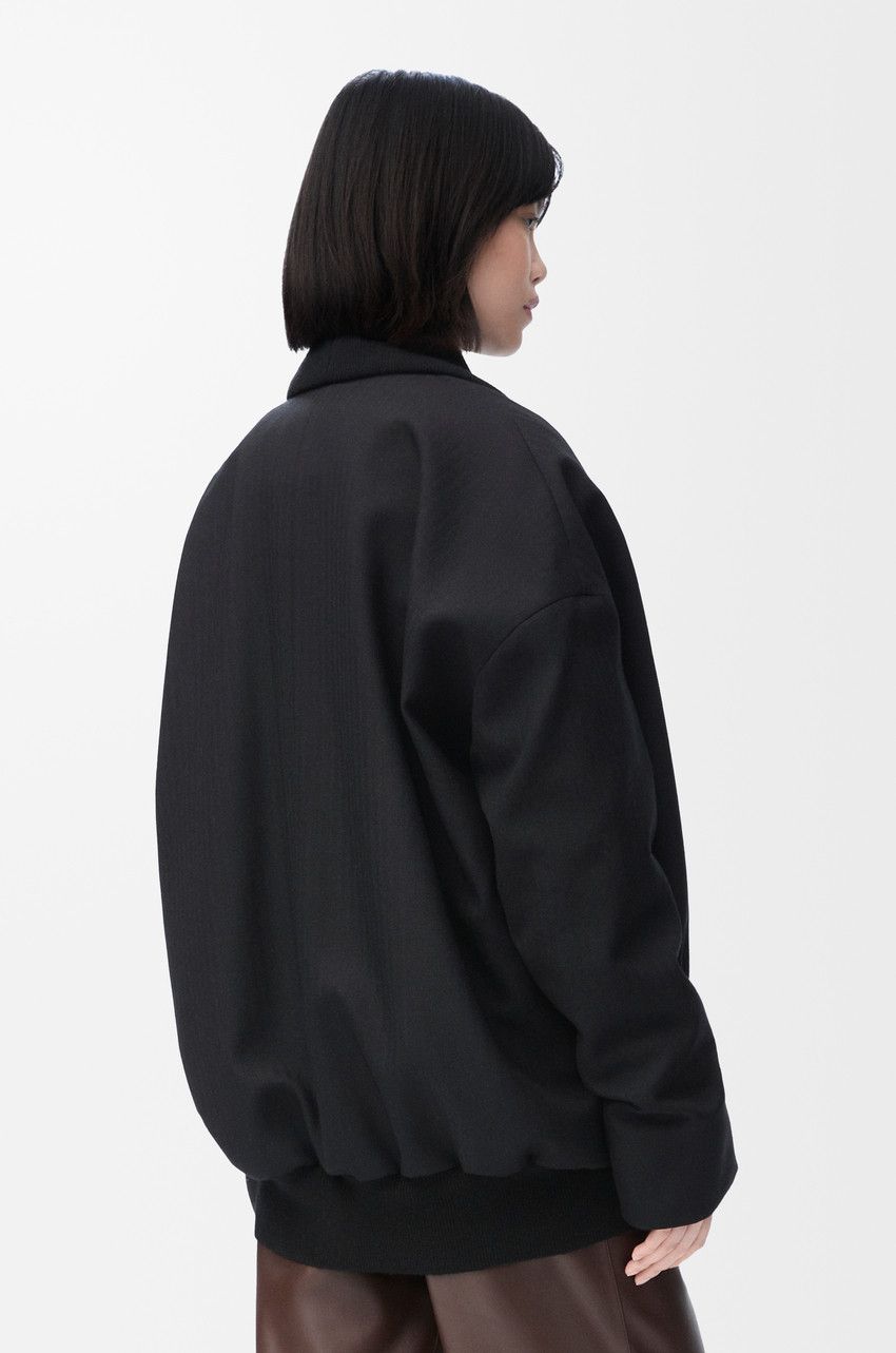 Loewe o1loc1c0525 Jacket in Wool in Black Size S / US 4 / IT 40 - 4 Thumbnail