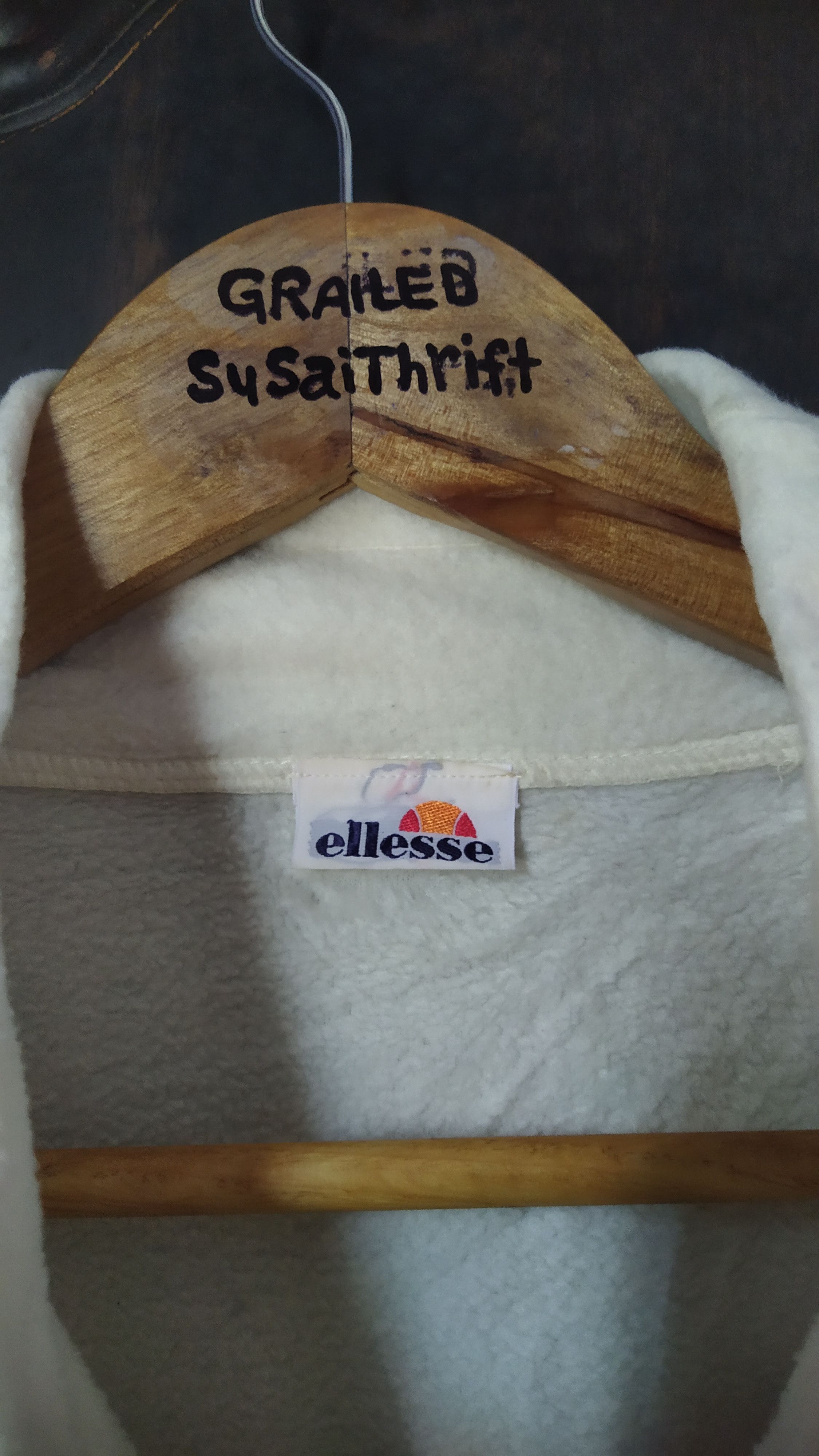Vintage 90s Ellesse Perugia Fleece Jumper Sweatshirt Mock Neck Size US M / EU 48-50 / 2 - 5 Thumbnail