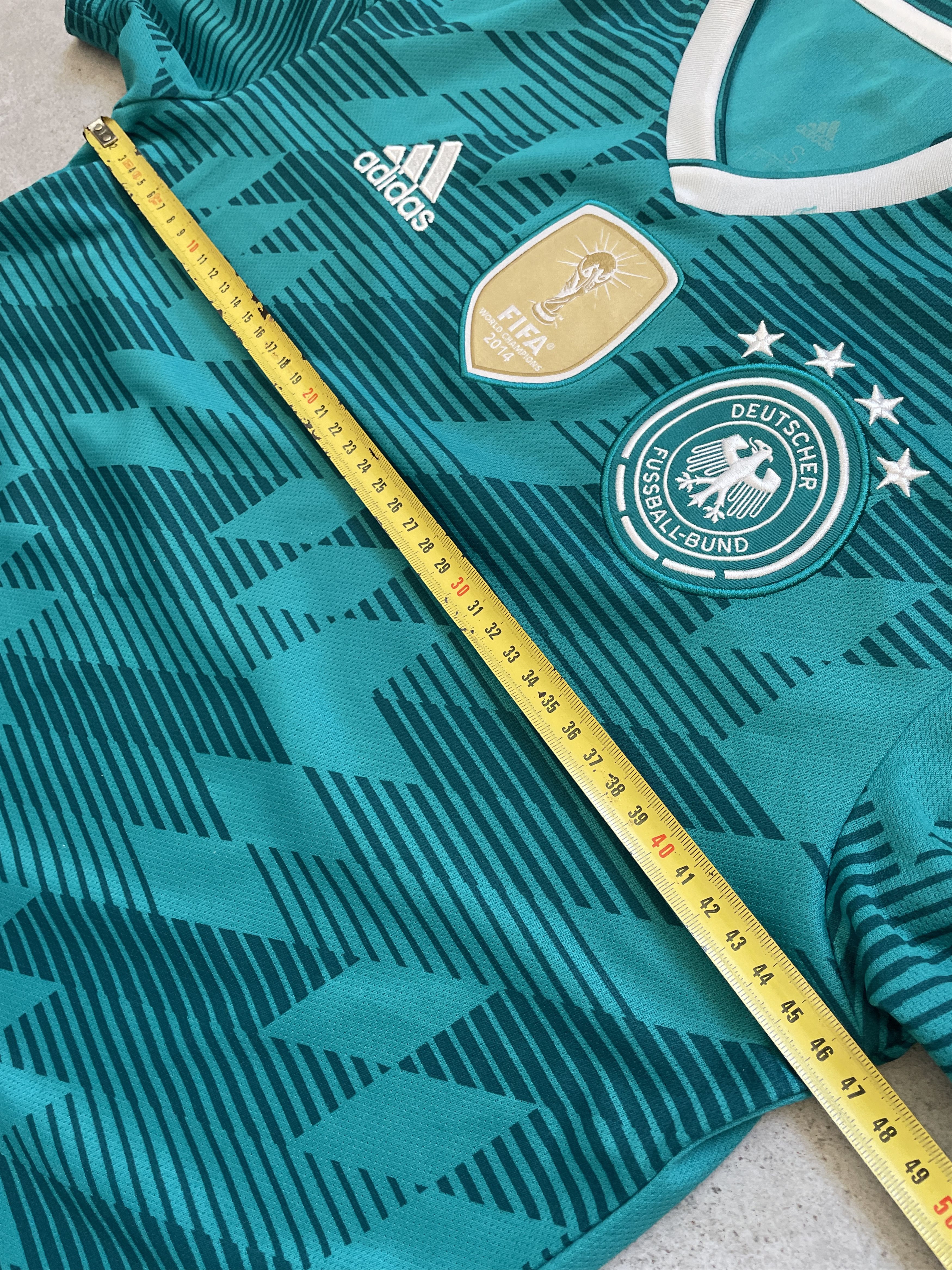 Adidas ADIDAS BLOKECORE GERMANY TEAL 2018 BLOKECORE JERSEY Size US S / EU 44-46 / 1 - 11 Thumbnail