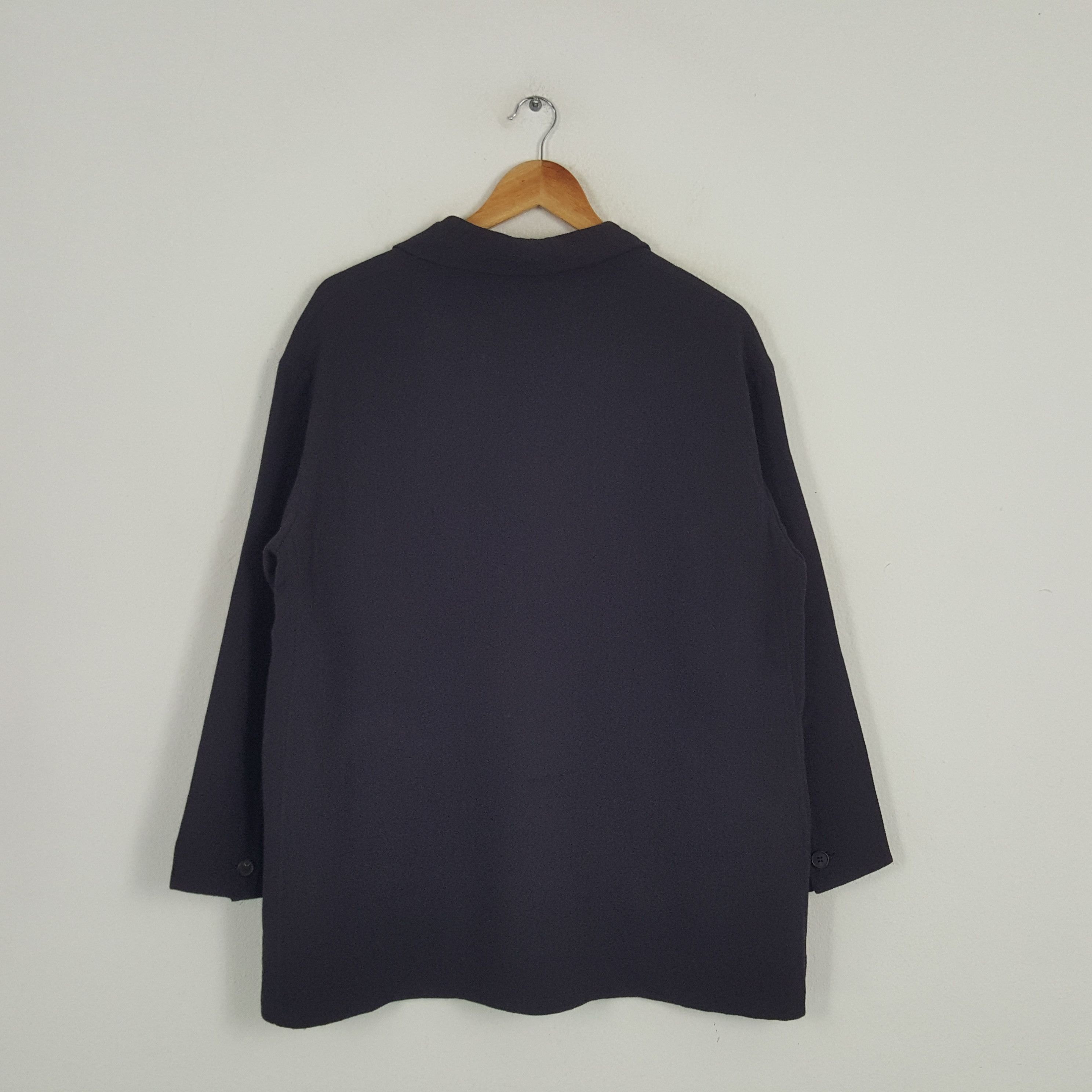 Issey Miyake × Japanese Brand × Vintage Vintage Issey Miyake Japanese Designer Coat Jacket Size US L / EU 52-54 / 3 - 3 Thumbnail