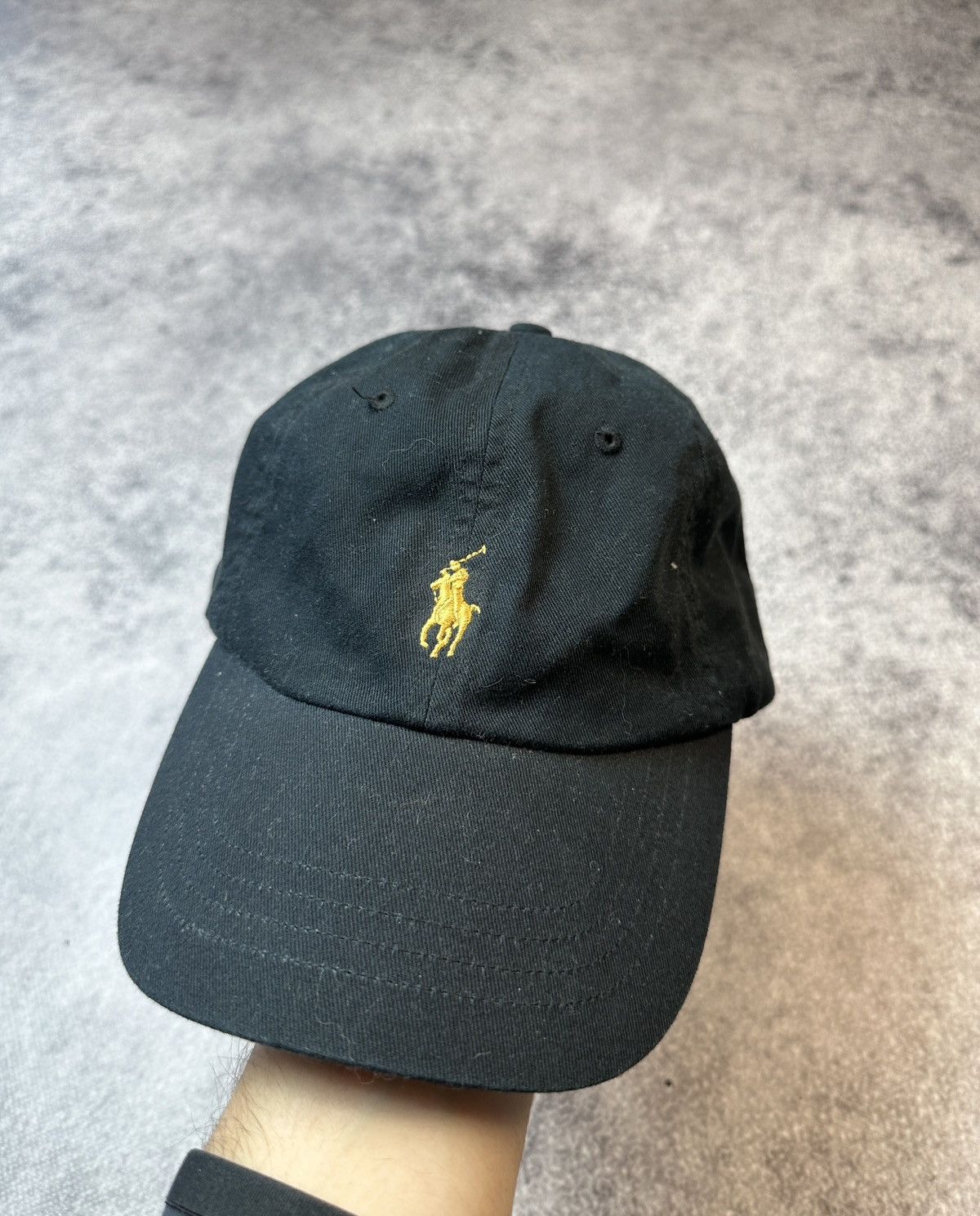 Polo Ralph Lauren × Vintage Vintage Polo Ralph Lauren Navy Cap Streetwear USA 90s logo Size ONE SIZE - 1 Thumbnail