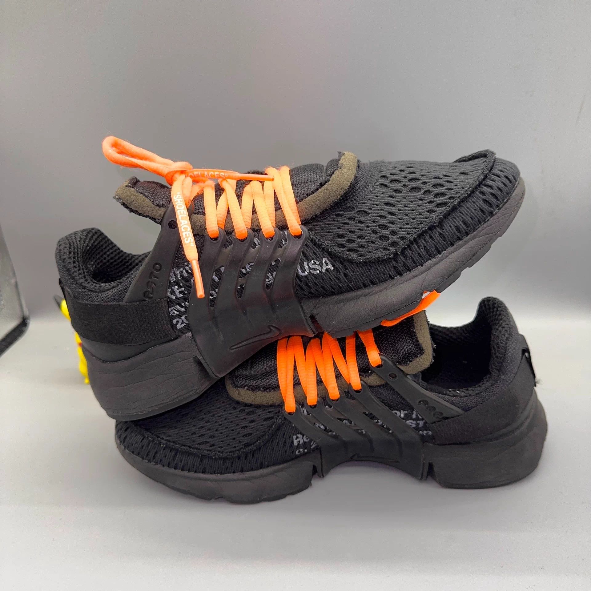 Nike Nike Air Presto 2.0 Off-White x The 10 Black 42.5 Size US 9.5 / EU 42-43 - 5 Thumbnail