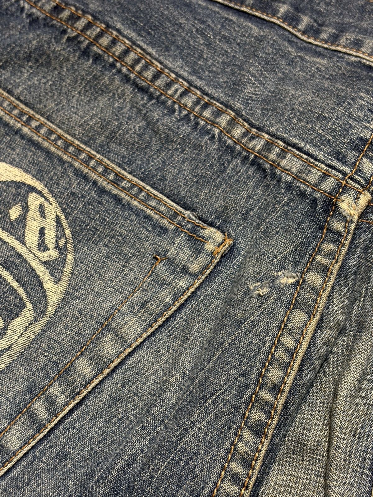 Billionaire Boys Club Classic BBC Billionaire Boys Club Astro Jeans 2000’s Size US 33 - 10 Thumbnail