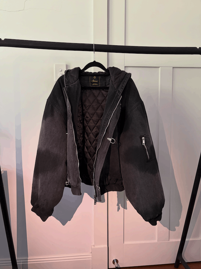 Other Shige 15oz Canvas Clasp Bomber Jacket Size US XS / EU 42 / 0 - 4 Thumbnail