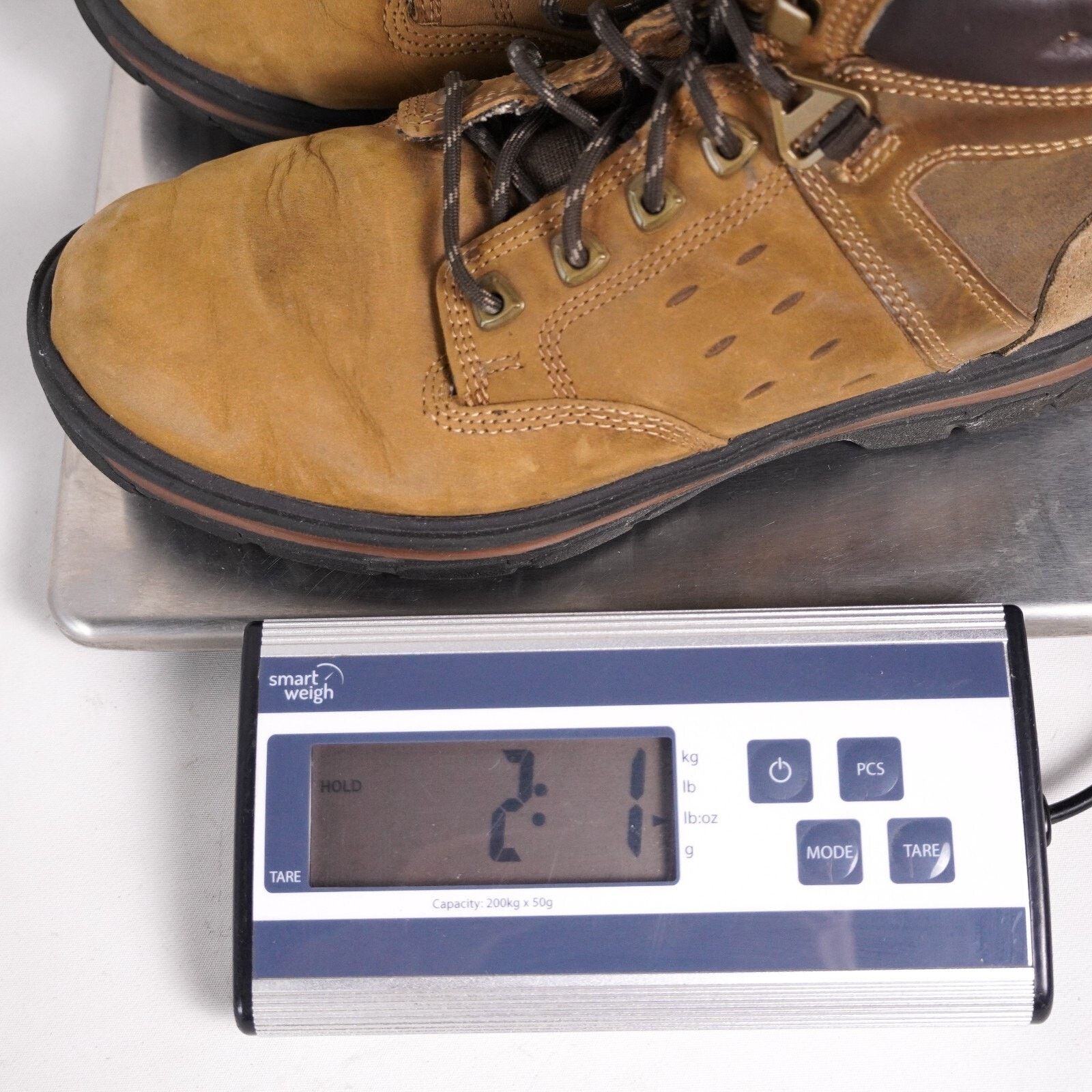 SKECHERS Skechers Relaxed Fit Leather Work Boots Men 7 Hiking Shoes Size US 7 / EU 40 - 11 Thumbnail
