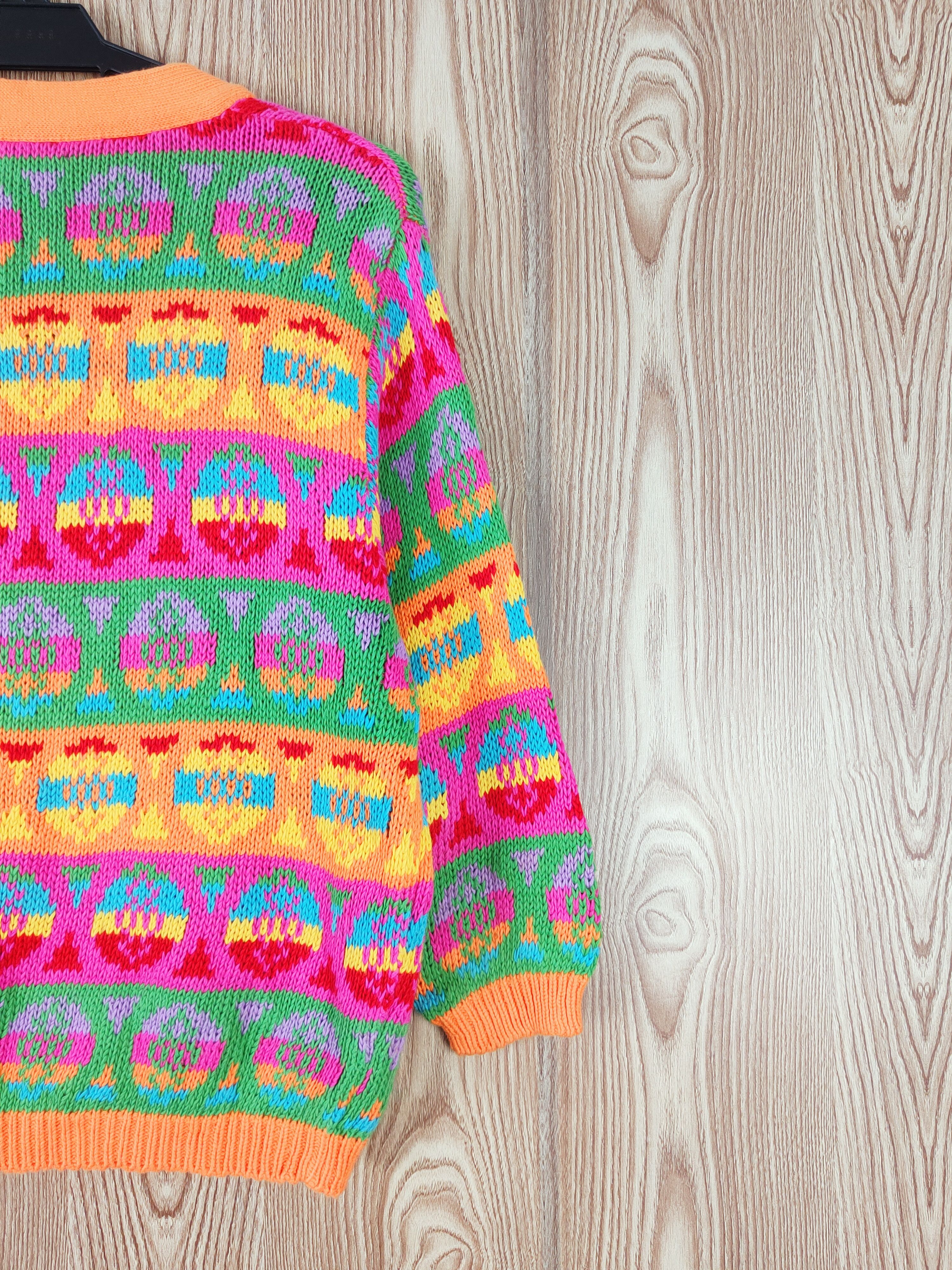 United Colors Of Benetton D United Colors of Benetton Orange Knitwear Cardigans #W670 Size US S / EU 44-46 / 1 - 9 Thumbnail