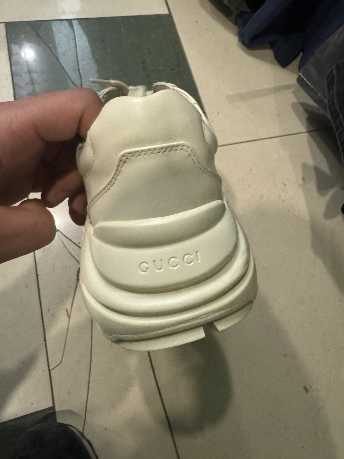 Gucci Gucci X The North Face Rython Men’s Logo Sneakers Size US 9.5 / EU 42-43 - 9 Thumbnail