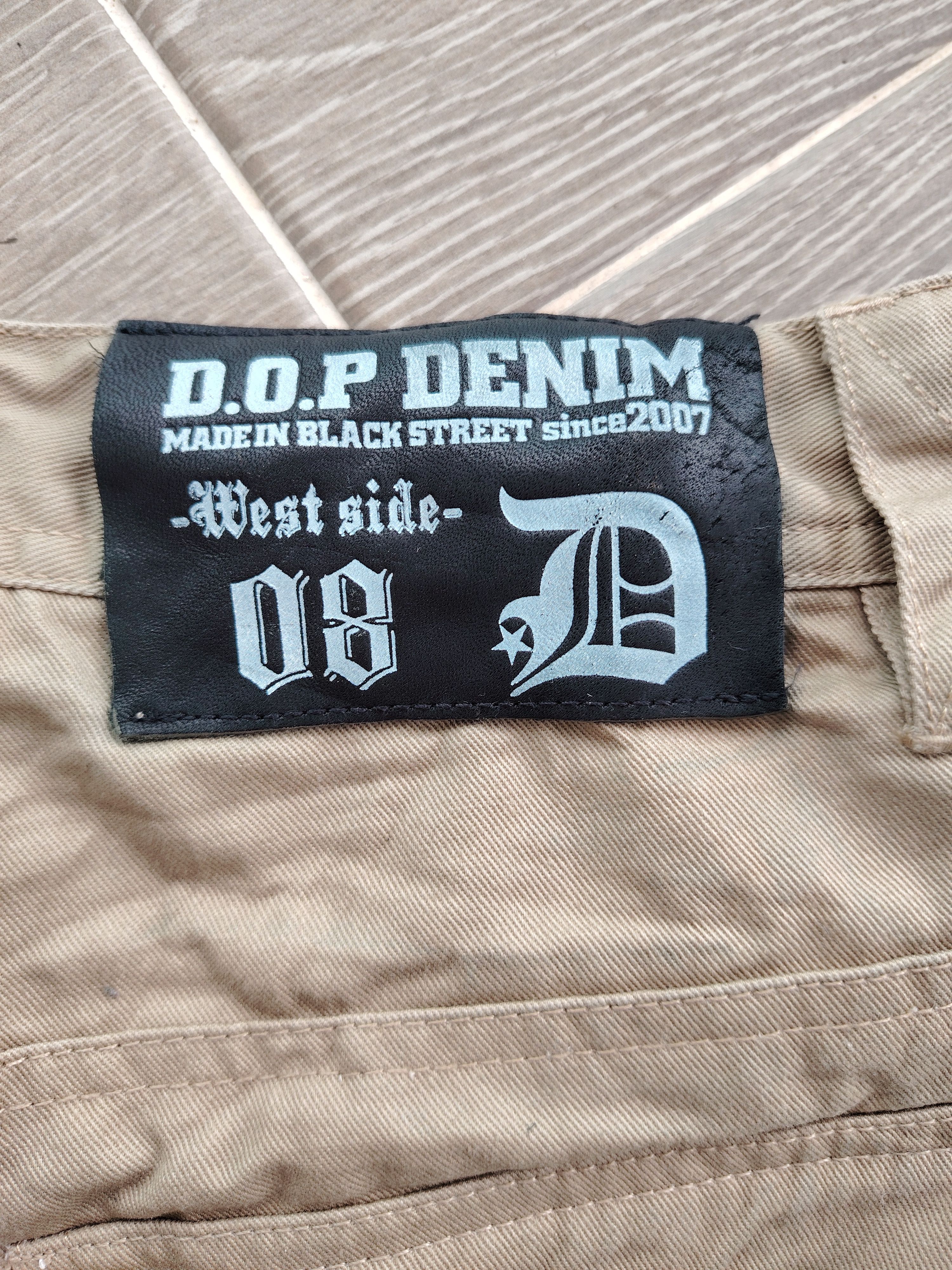 Japanese Brand D.O.P DENIM West Side 08 Baggy Cargo Pants Size US 36 / EU 52 - 8 Thumbnail