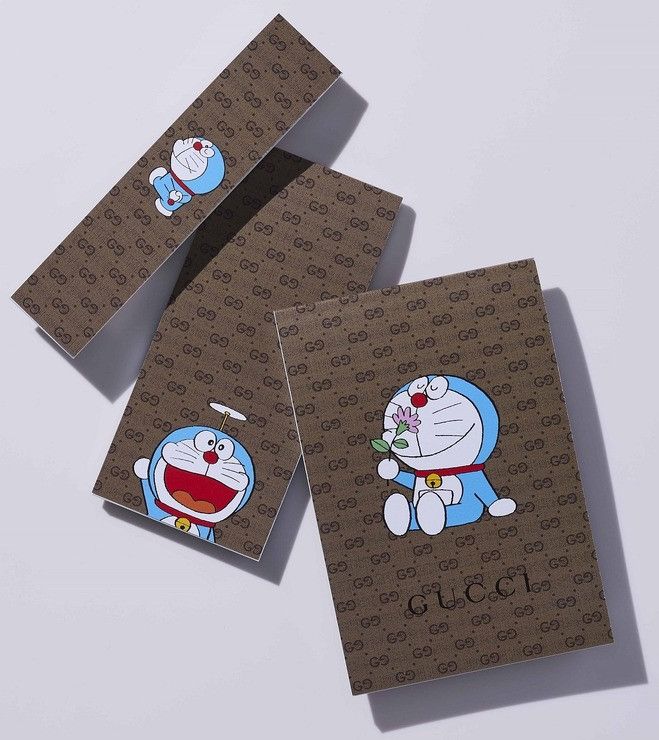 Gucci x Doraemon Stationary Set Post-it 🔥 Japan Limited