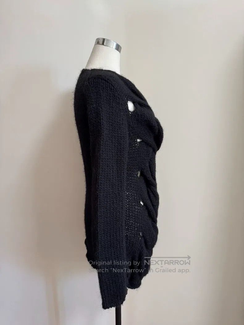 Comme des Garcons Comme Des Garcons Herringbone Knit Sweater Size S / US 4 / IT 40 - 3 Thumbnail