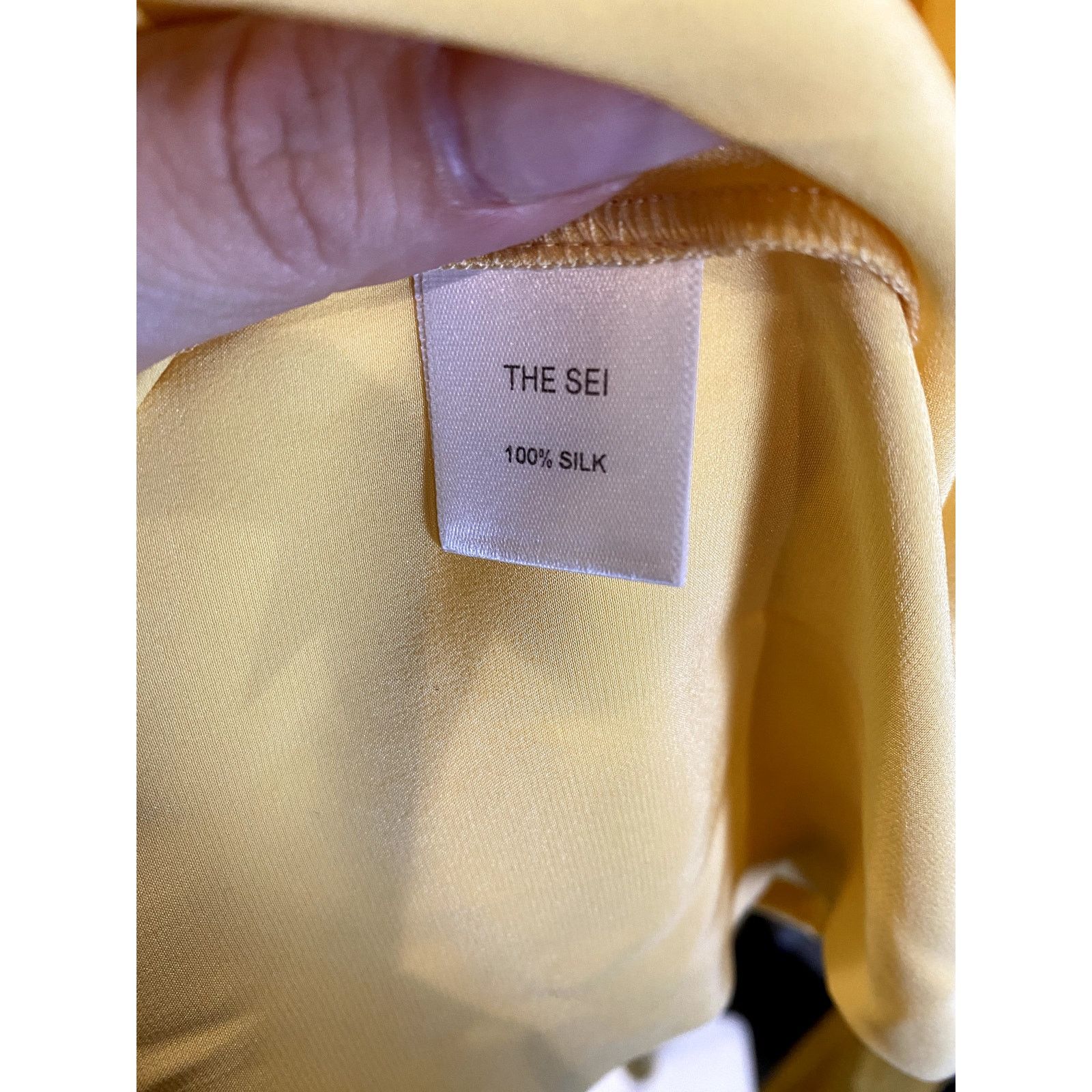 Other The Sei Wide Leg Trouser in Butter Yellow 2 Size 26" / US 2 / IT 38 - 7 Thumbnail