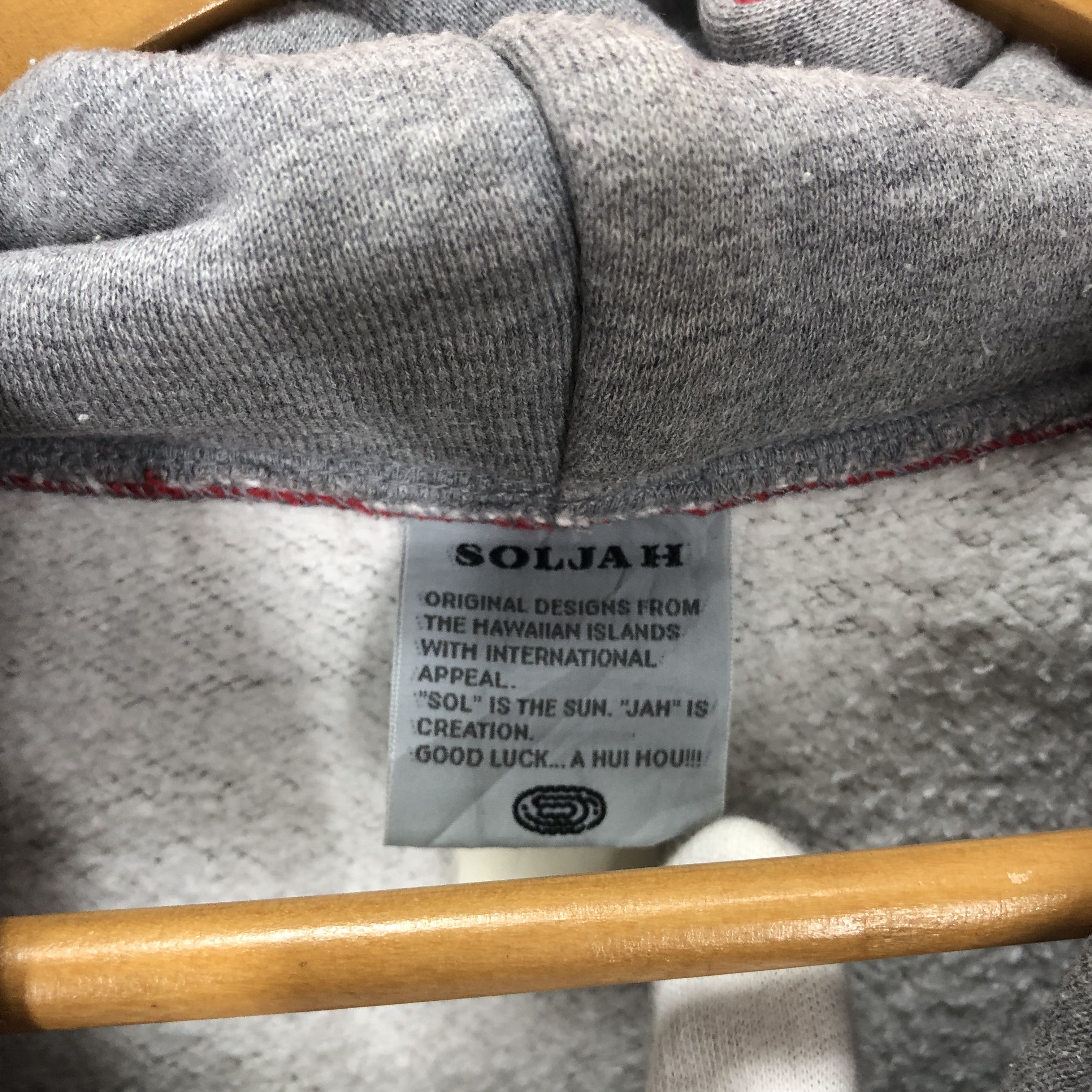 Other SOLJAH Zipper Hoodie #1651/04 Size US L / EU 52-54 / 3 - 4 Thumbnail