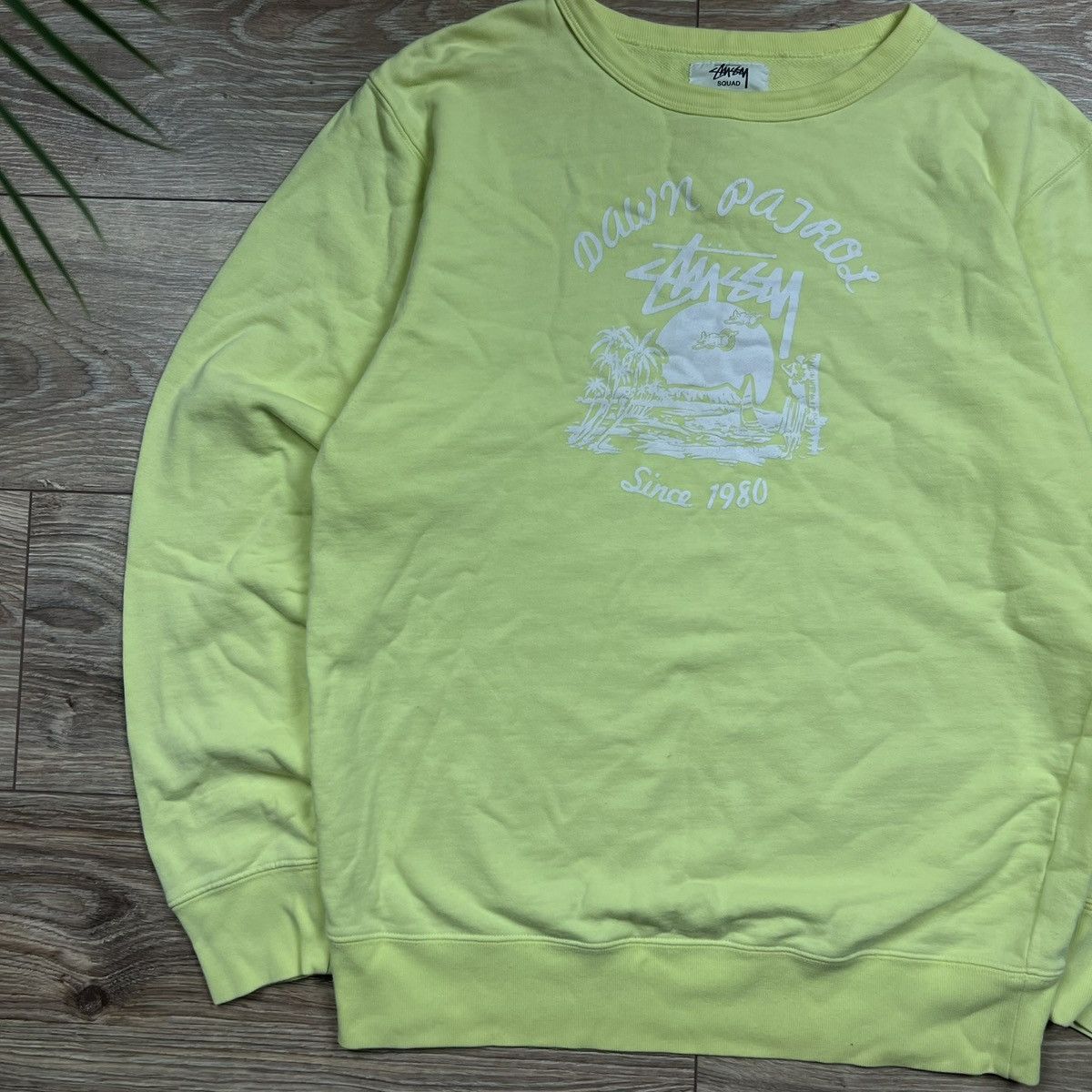 Stussy 00s Stussy Surf Style Vintage Y2K Big Logo Sweatshirt Size US M / EU 48-50 / 2 - 2 Thumbnail