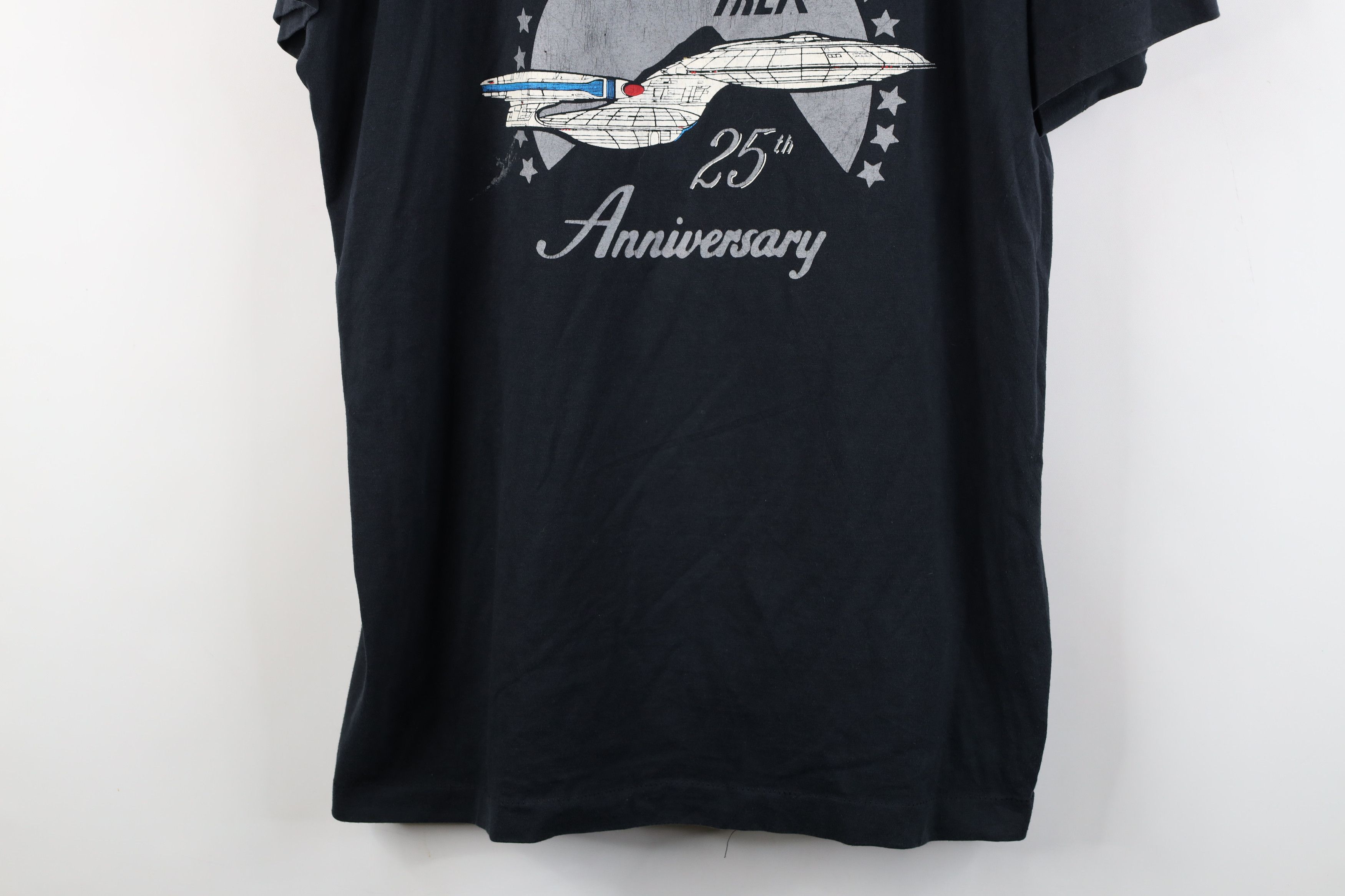Vintage Vintage 90s 25th Anniversary Video Game T-Shirt Black USA Size US XXL / EU 58 / 5 - 3 Thumbnail