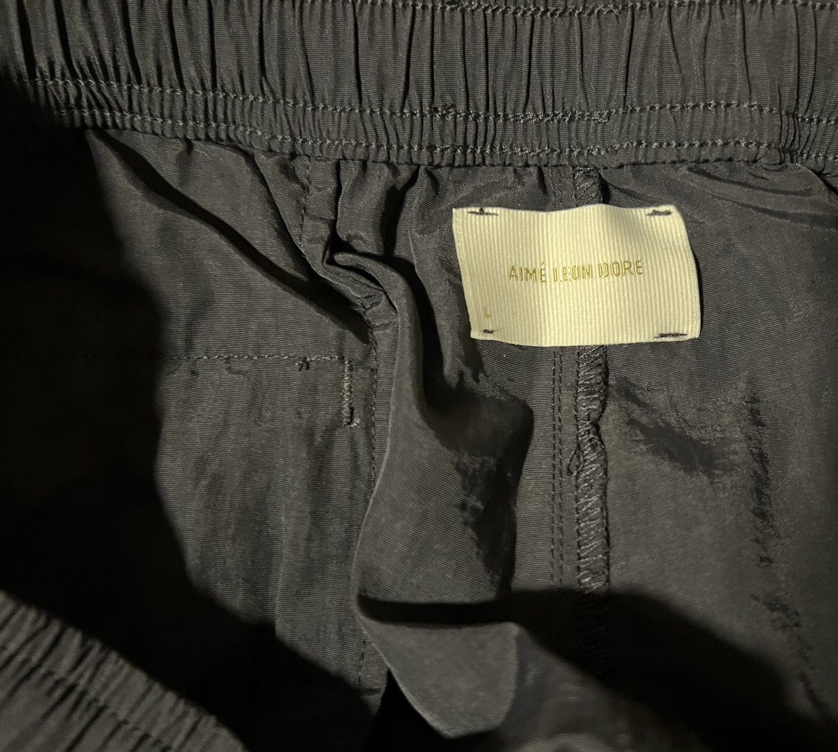 Aime Leon Dore Aime Leon Dore ALD Aimé Sport Logo Nylon Short Black Large Size US 34 / EU 50 - 8 Thumbnail