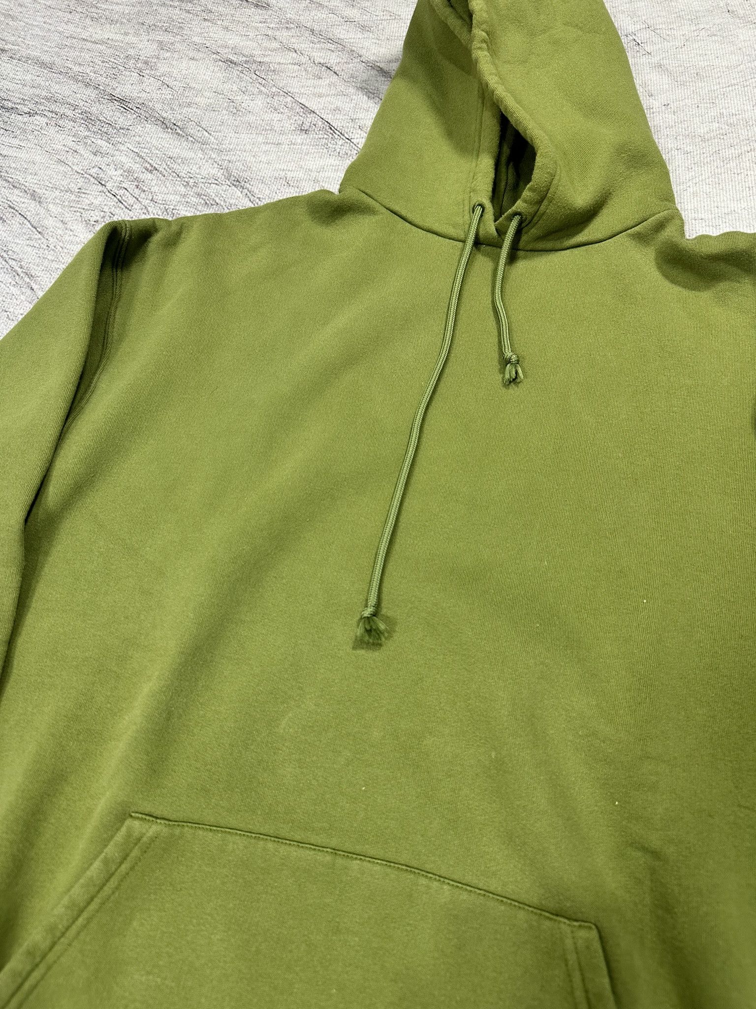 Balenciaga Balenciaga Sweatshirt Back Logo Print Army Green Hoodie Size US M / EU 48-50 / 2 - 14 Thumbnail