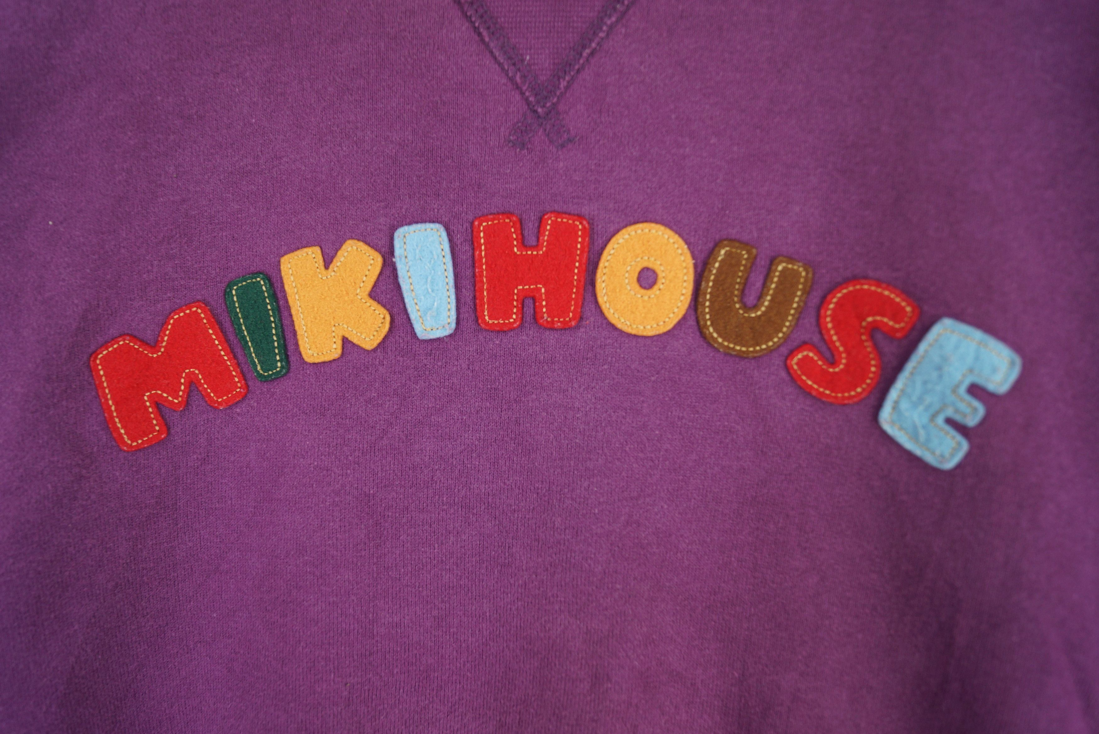 Japanese Brand Mikihouse Sweatshirt Spellout Nice Design Size US M / EU 48-50 / 2 - 2 Thumbnail