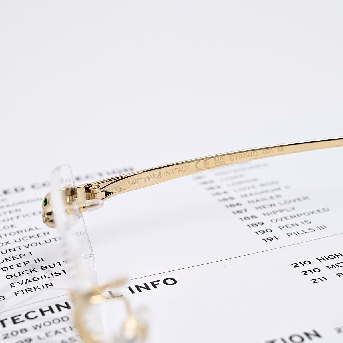 Cartier CARTIER CT0494O GLASSES Size ONE SIZE - 7 Thumbnail