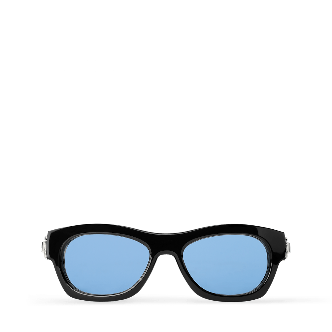 Louis Vuitton LV Frog Round Square Sunglasses Size ONE SIZE - 3 Thumbnail