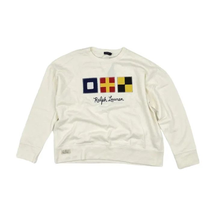 Polo Ralph Lauren Polo Ralph Lauren Graphic Letter Print Long-Sleeve Sweatshirt Size US XL / EU 56 / 4 - 1 Thumbnail