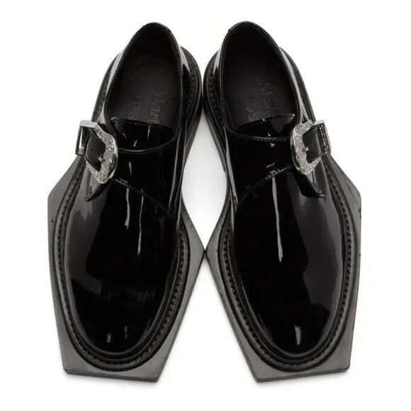 Martine Rose Martine Rose Patent Shoom Loafers 37 W7 Black New Size US 7 / IT 37 - 14 Thumbnail