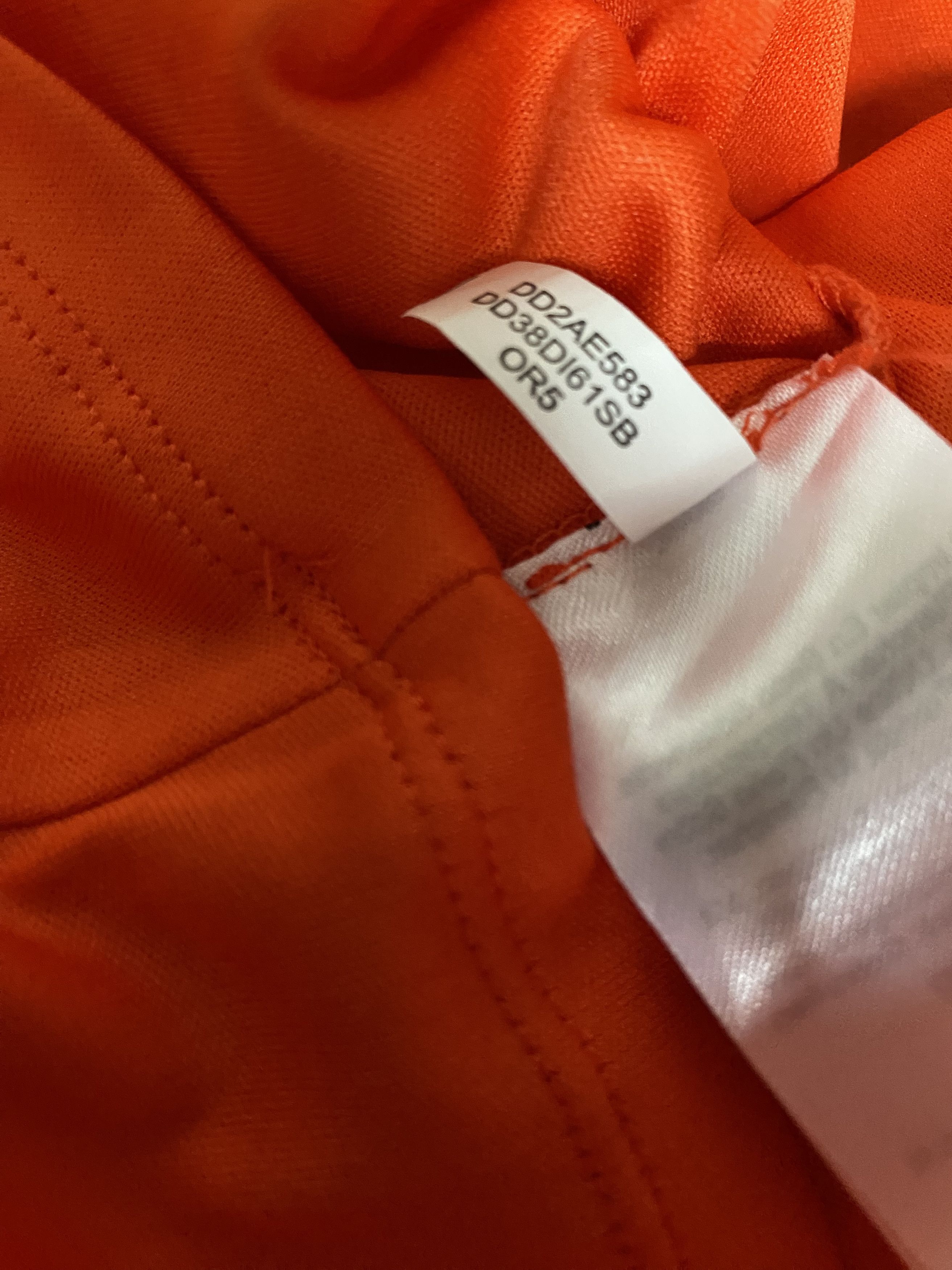 DKNY DKNY Orange Dress with Pink Flowers. Donna Karan New York Size S / US 4 / IT 40 - 7 Thumbnail