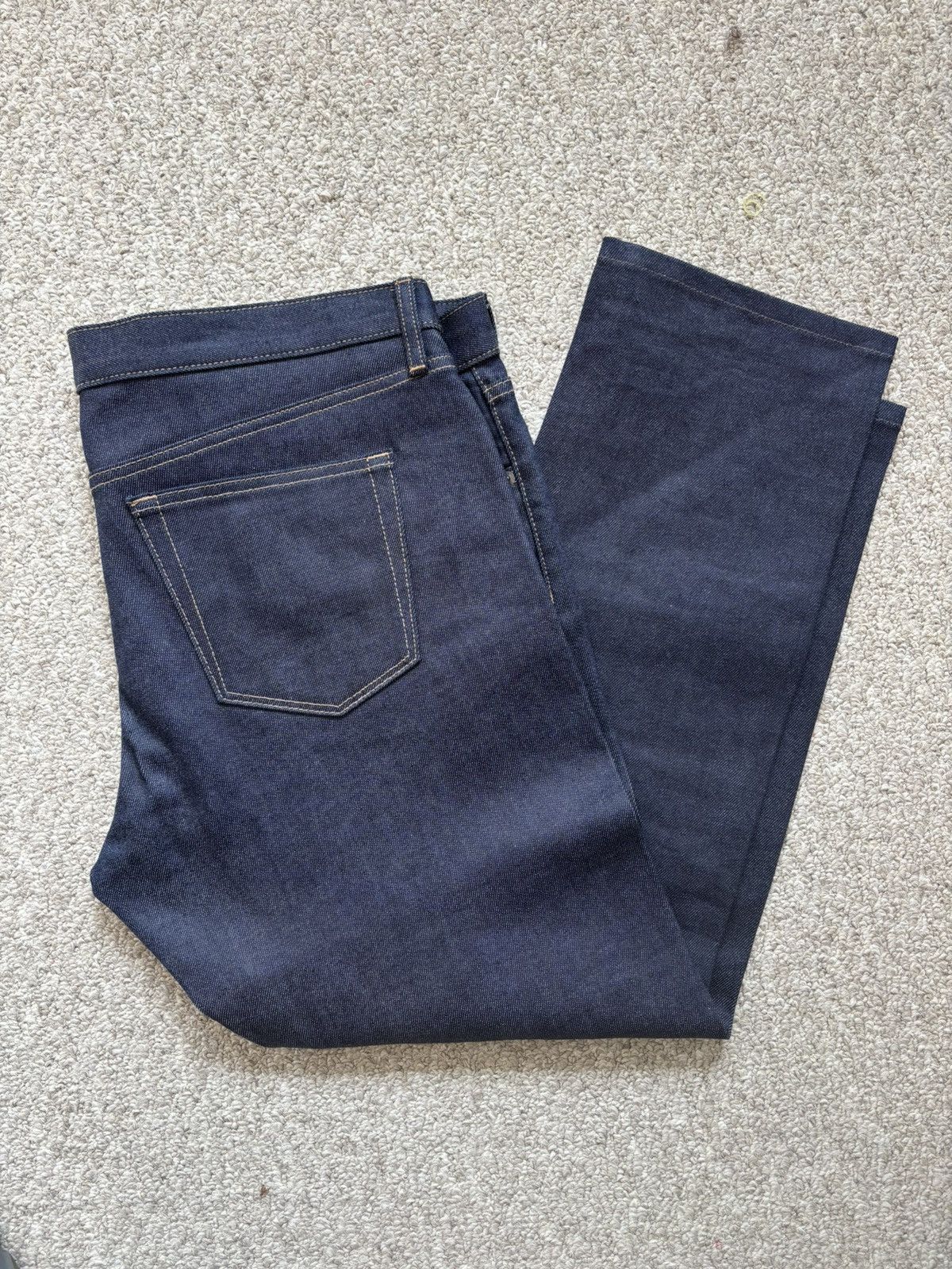 Uniqlo Uniqlo Men's Deep Indigo Skinny Jeans Size US 38 / EU 54 - 7 Thumbnail