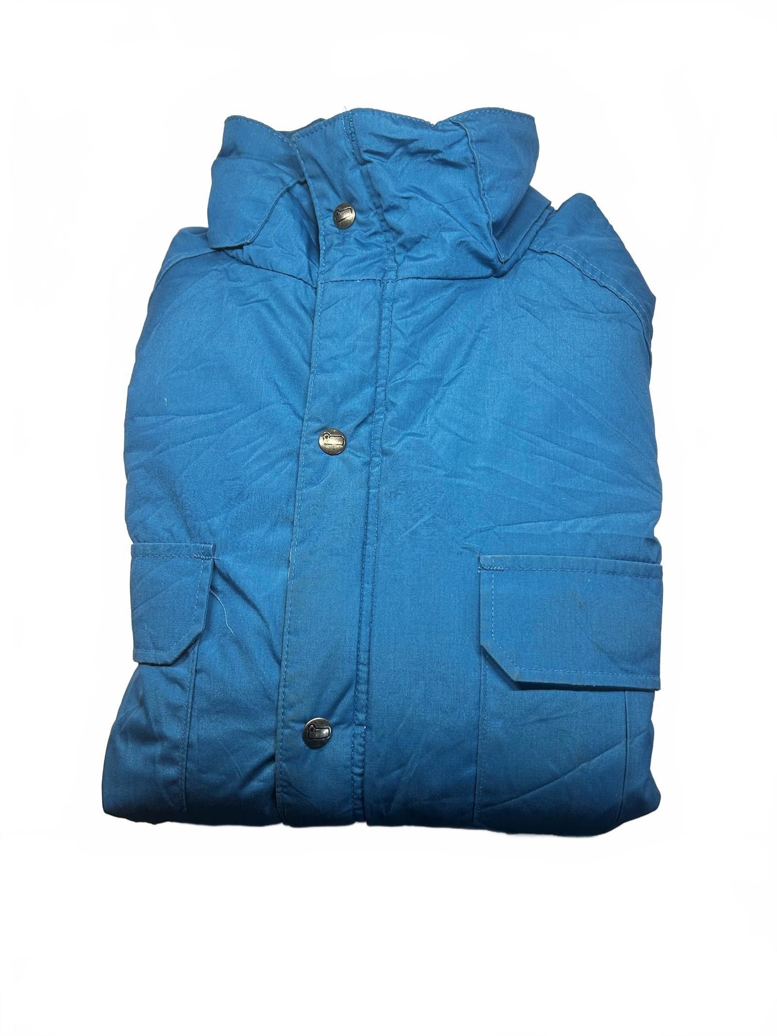 Woolrich Woolen Mills Stylish Blue Insulated Jacket with Pockets Size US M / EU 48-50 / 2 - 9 Thumbnail