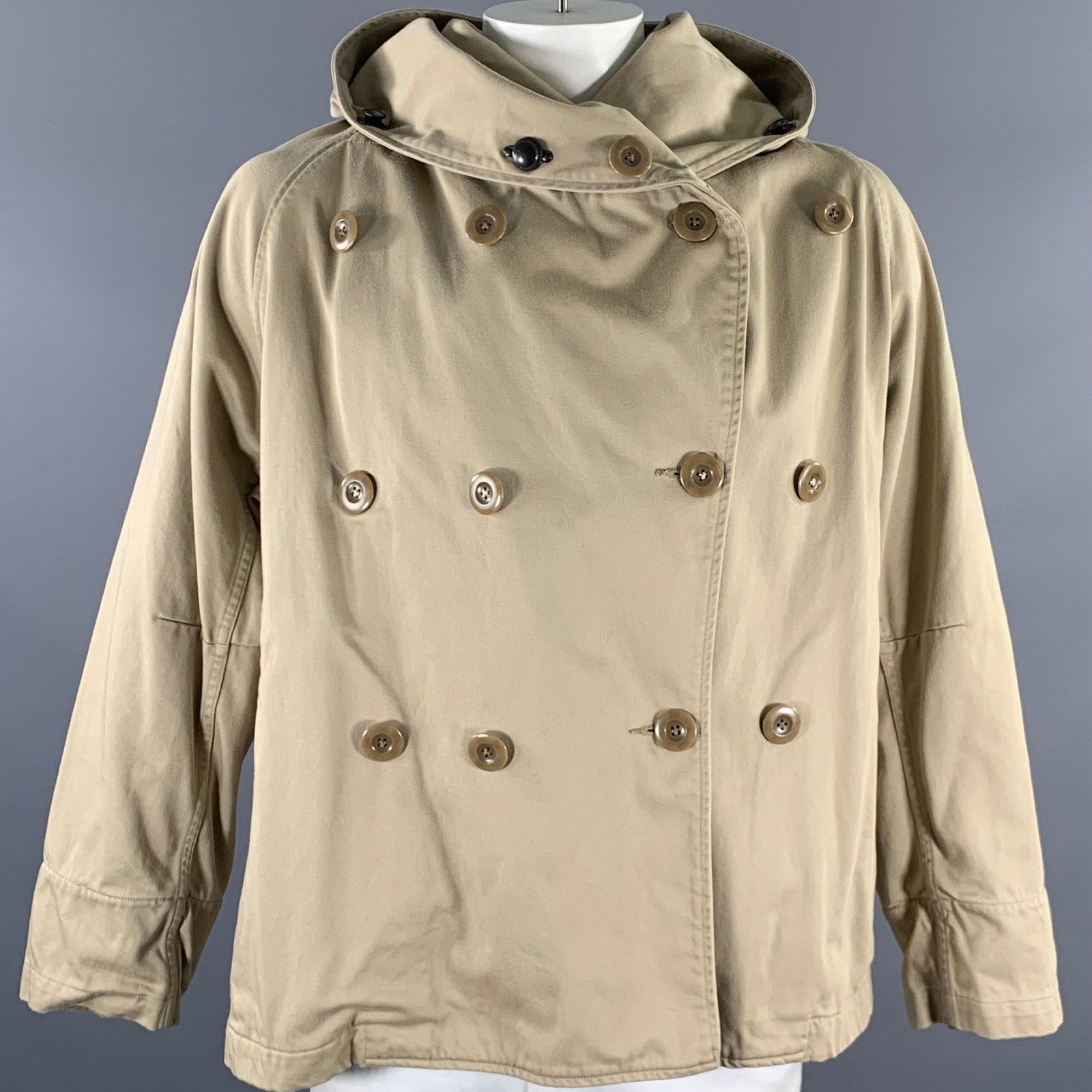 Kapital KAPITAL Size M Khaki Cotton Hooded Jacket Size US M / EU 48-50 / 2 - 1 Thumbnail