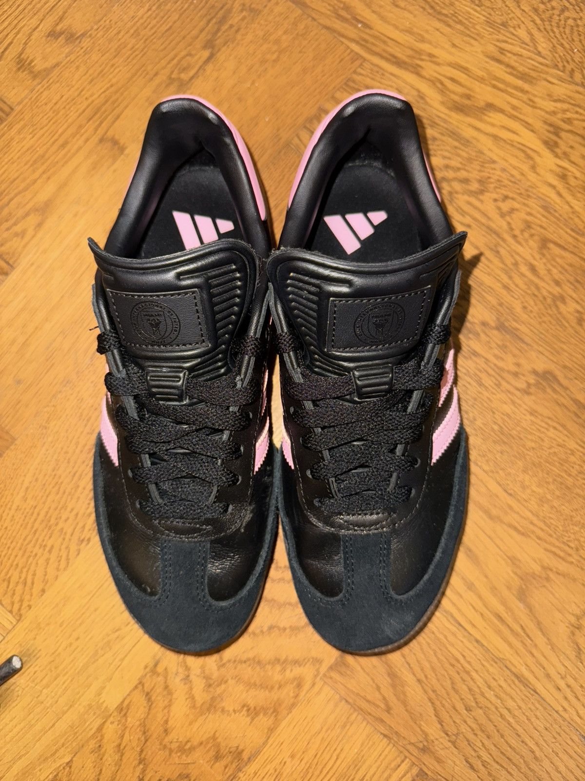 Adidas Adidas Samba x Inter Miami CF "Black Pink" (Limited Edition) Size US 7.5 / IT 37.5 - 4 Thumbnail