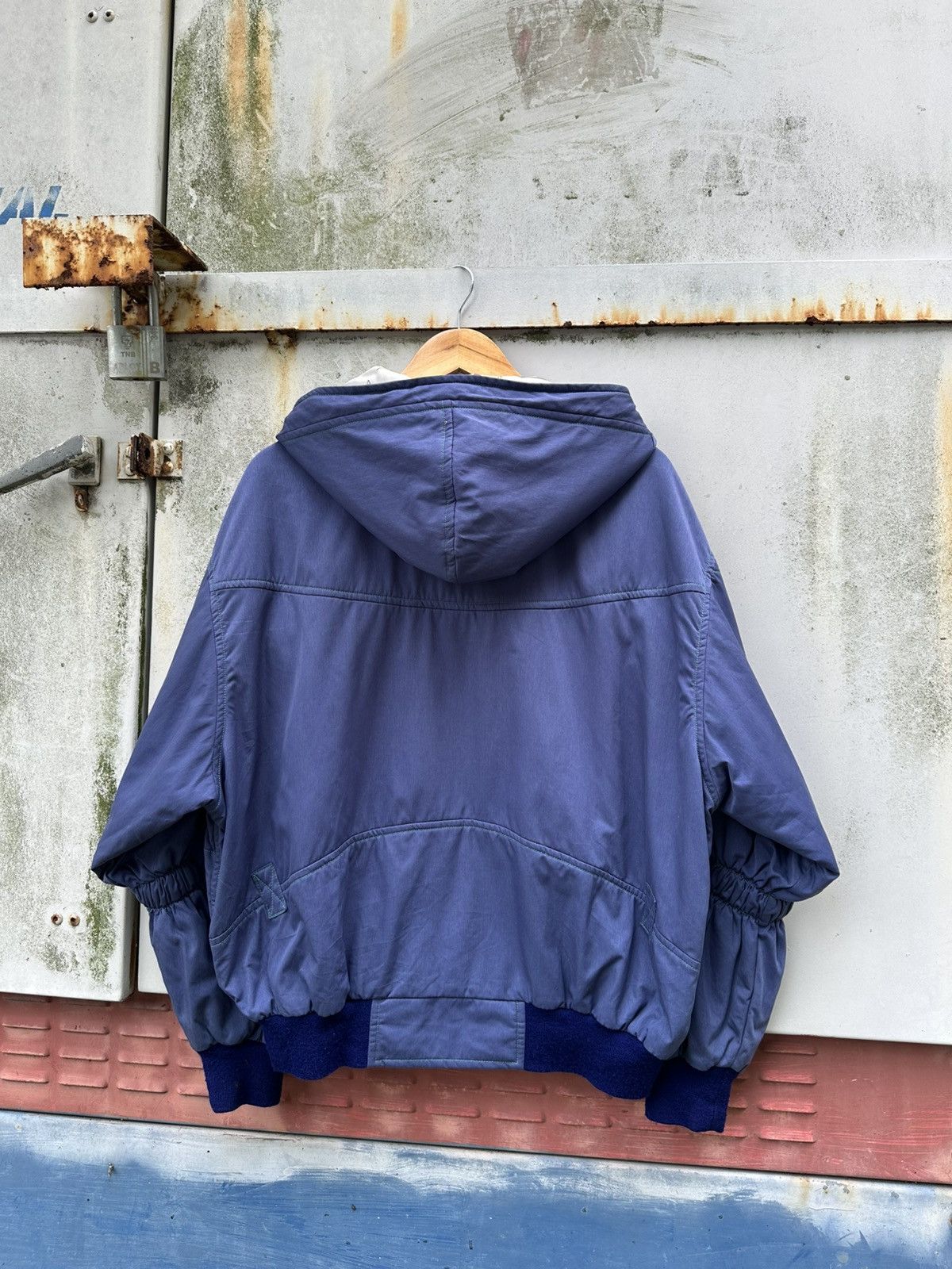 Vintage 👹Vintage Giugiaro Ski Hooded Bomber Jacket Size US M / EU 48-50 / 2 - 7 Thumbnail