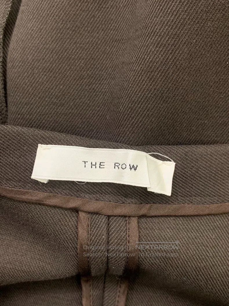 The Row The row size 0 Brown slit slim skirt Size 22" - 3 Thumbnail