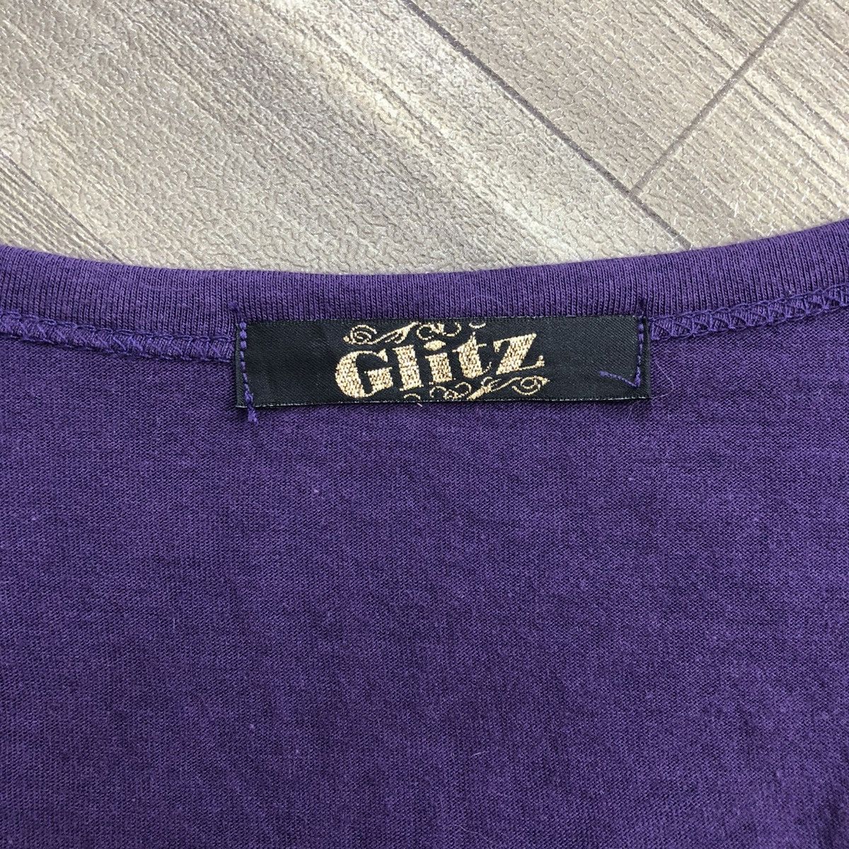 Japanese Brand 2000s Glitz like H Anarchy Cross Gothic Grunge Punk Goa Tee Size US S / EU 44-46 / 1 - 8 Thumbnail