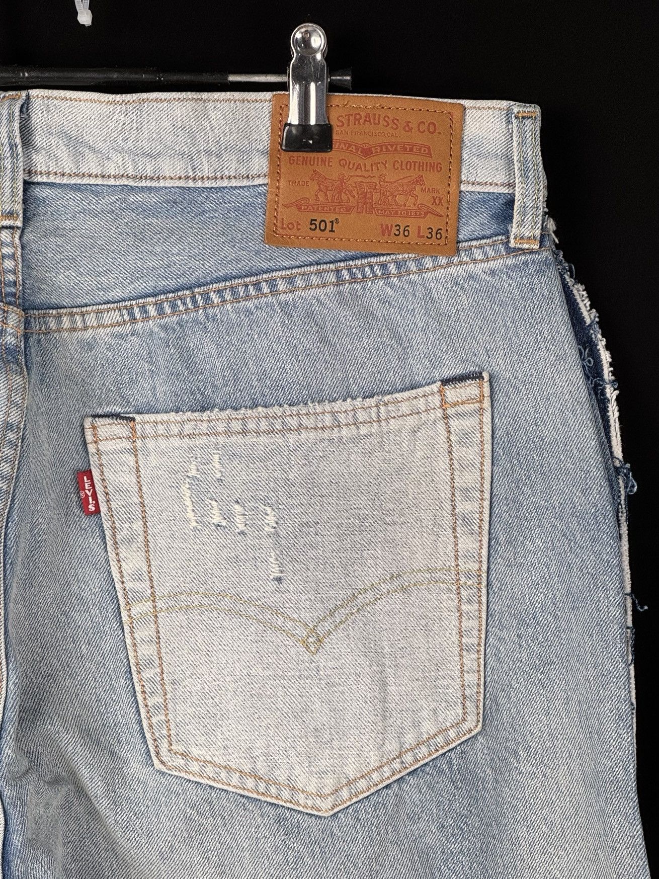 Levi's Levis 501 distressed jean Size US 36 / EU 52 - 7 Thumbnail