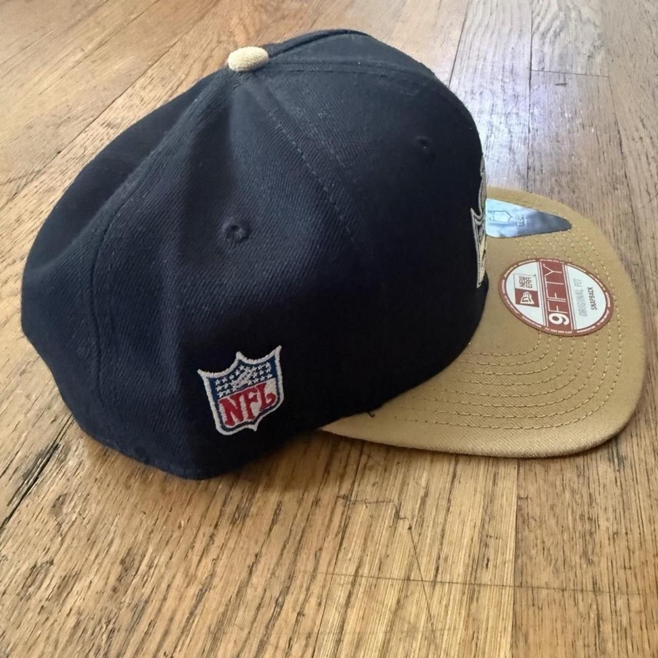 New Era New Orleans Saints New Era Retro Two-Tone Snapback Hat Size ONE SIZE - 4 Thumbnail