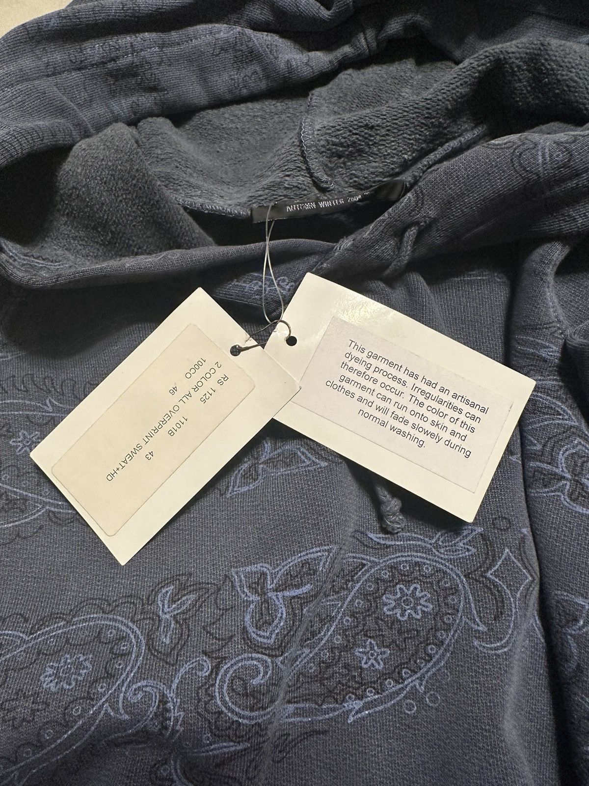 Raf Simons Raf Simons AW04-05 Paisley NWT Size US L / EU 52-54 / 3 - 6 Thumbnail