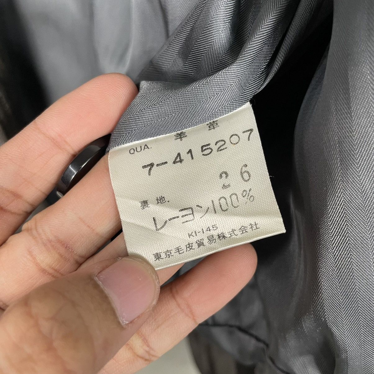 Japanese Brand Talk To By Tokyo Fur Leather Jacket Size M / US 6-8 / IT 42-44 - 17 Thumbnail
