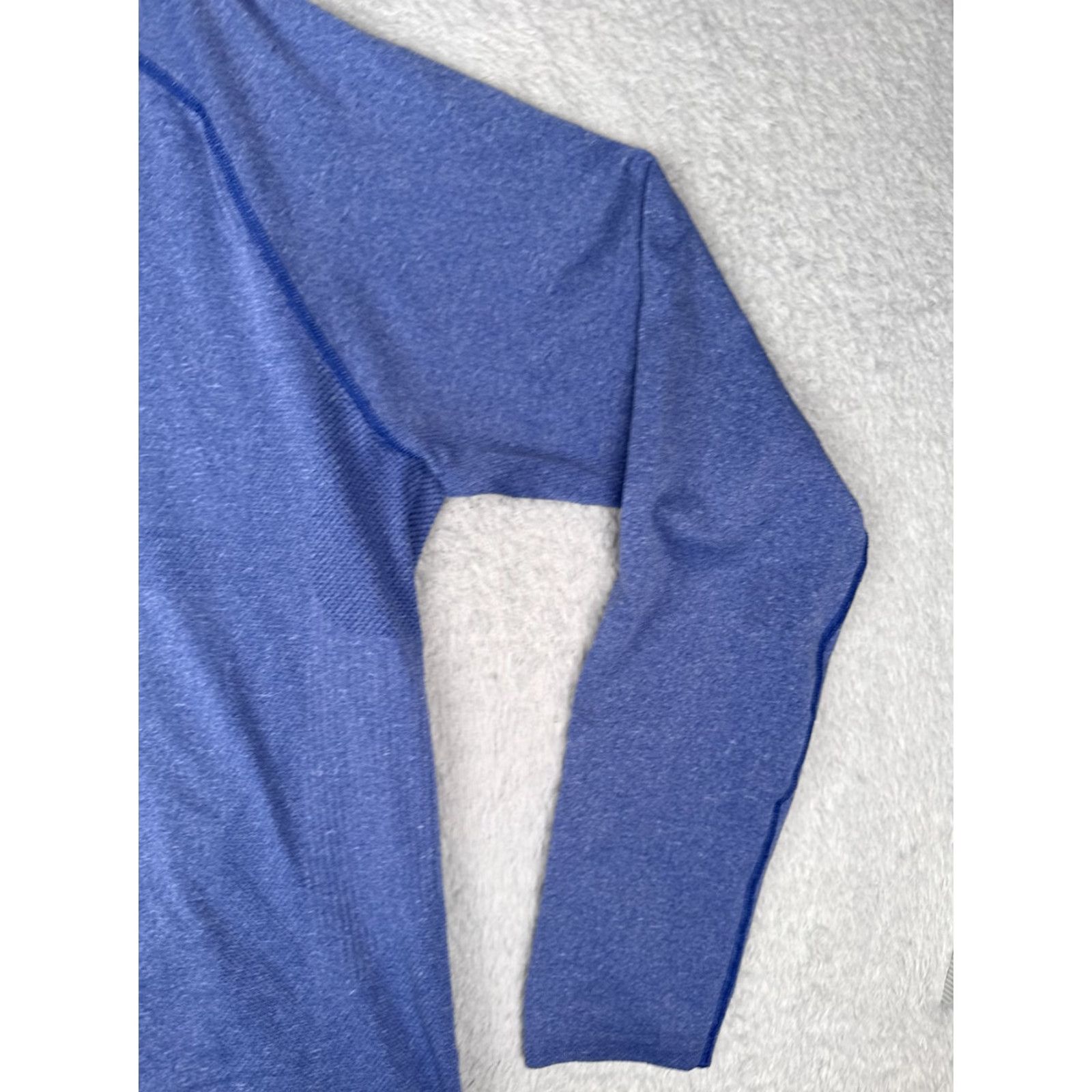 Lululemon Lululemon Shirt Men XL Blue Metal Vent Tech Long Sleeve Shirt Size US XL / EU 56 / 4 - 2 Thumbnail