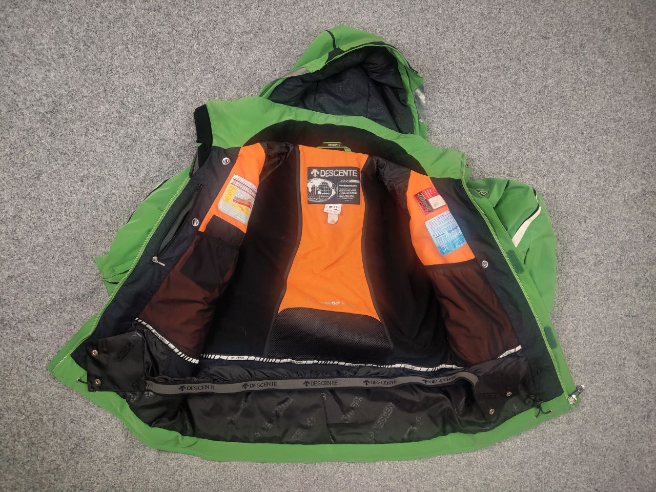 Descente Descente Airdrive Titan Thermal Ski Logo Hooded Zip Jacket Size US M / EU 48-50 / 2 - 14 Thumbnail
