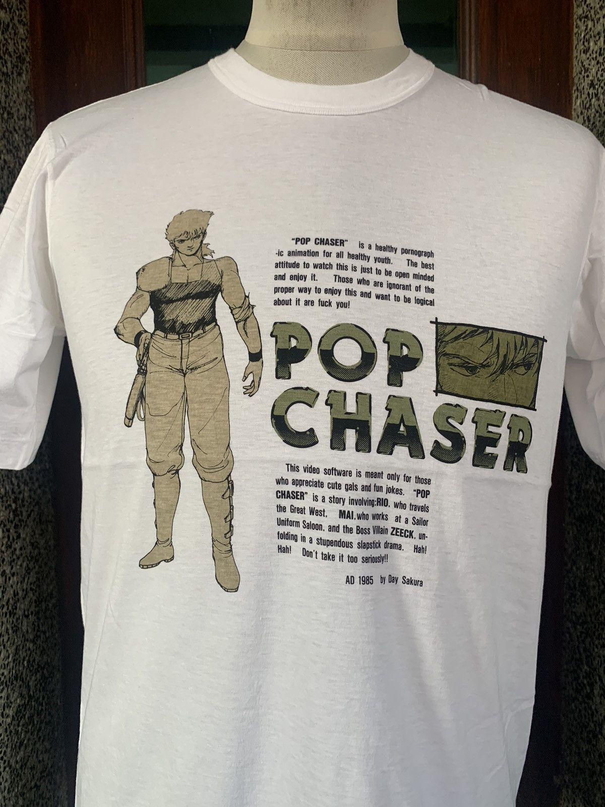 Anime × Vintage Vintage 90s Pop Chaser Day Sakura T shirt Size US M / EU 48-50 / 2 - 2 Thumbnail