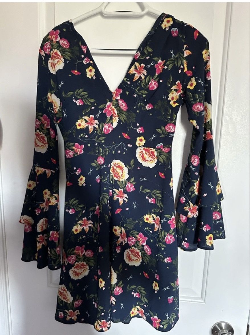 Other Floral Mini Dress Size XS / US 0-2 / IT 36-38 - 1 Thumbnail