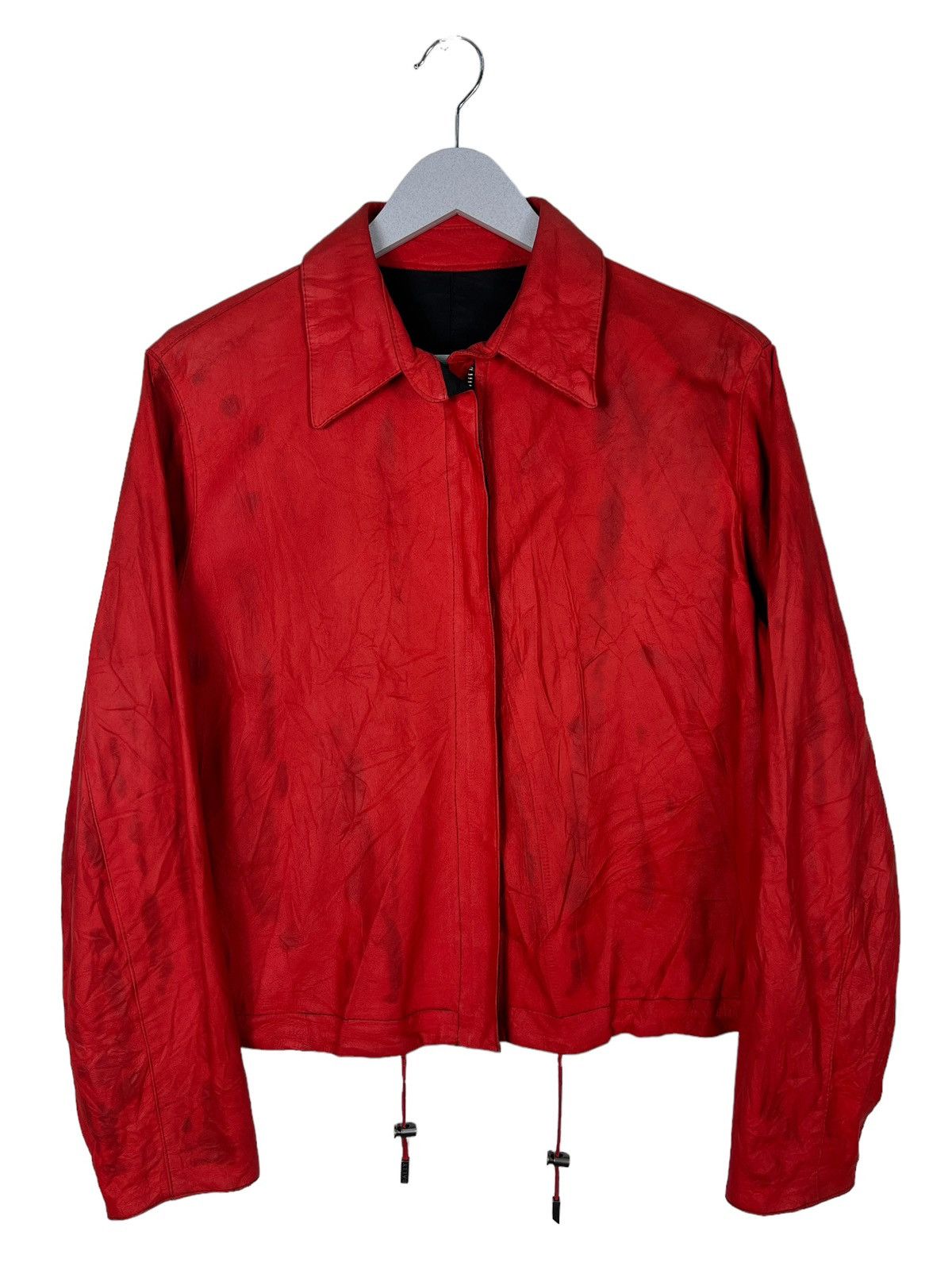 Bally 🔥 BALLY REVERSIBLE LEATHER BLOUSON JACKET MADE IN ITALY Size US M / EU 48-50 / 2 - 1 Thumbnail