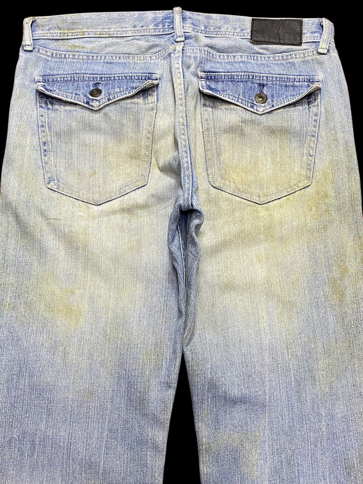 Japanese Brand Vintage Japanese Brand Rusty Trash Jeans Size US 35 - 4 Thumbnail