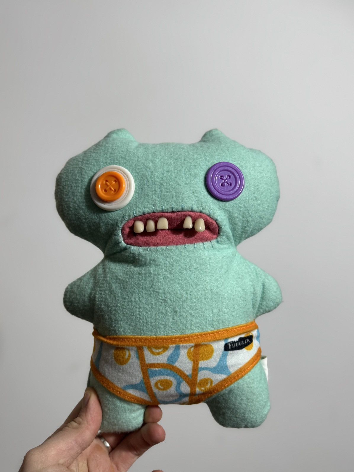 Vintage Fuggler Mint Monster Plush Toy Size ONE SIZE - 1 Thumbnail