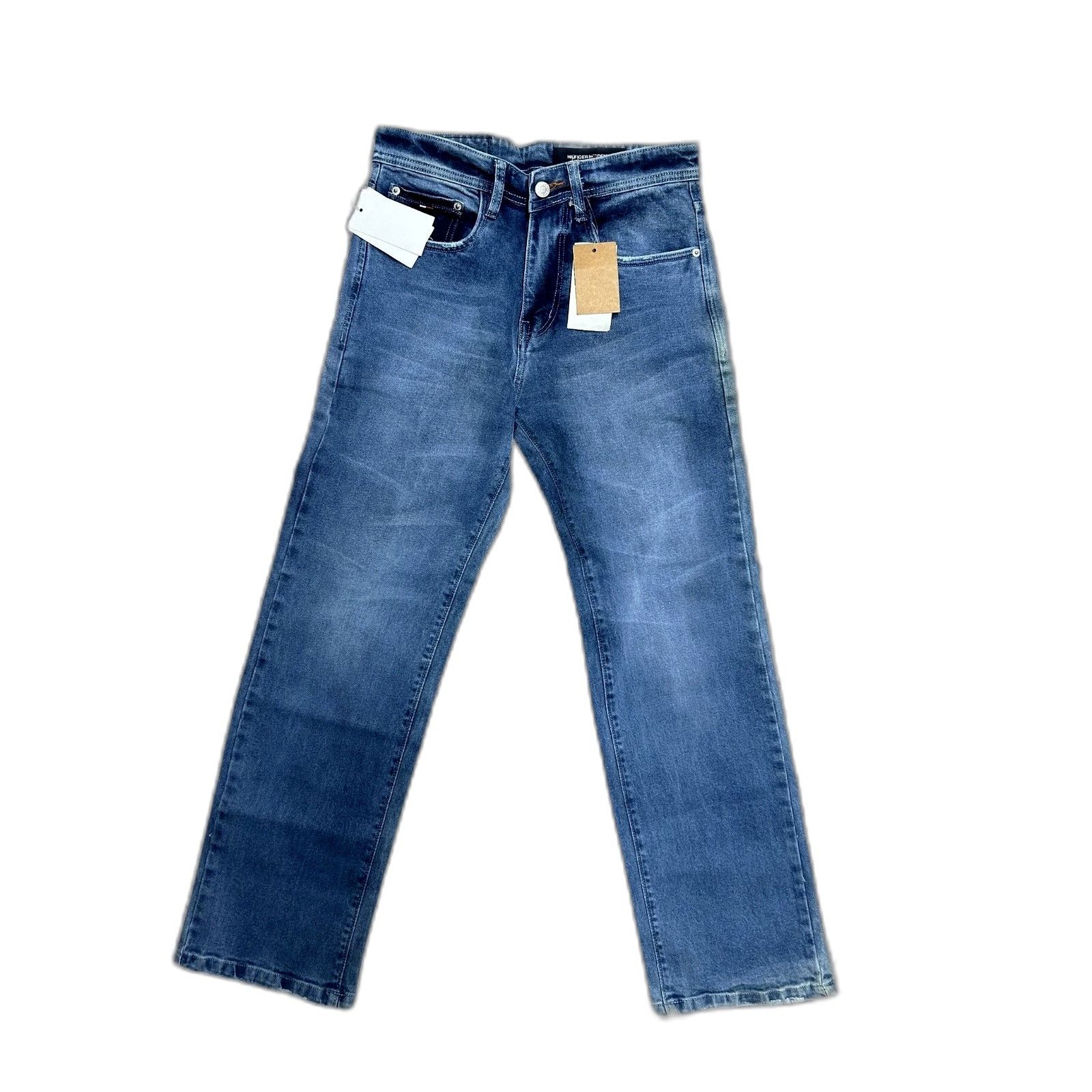 Tommy Hilfiger Tommy Jeans TH Hilfiger Denim Jeans NWT Embroidered Ryan Rel Size US 30 / EU 46 - 5 Thumbnail