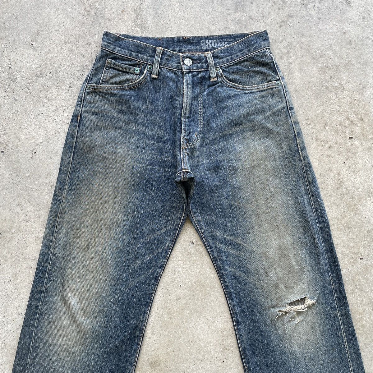 Edwin Vintage Edwin XV Rusty Jeans Distressed Baggy Denim Pants Size US 28 / EU 44 - 3 Thumbnail