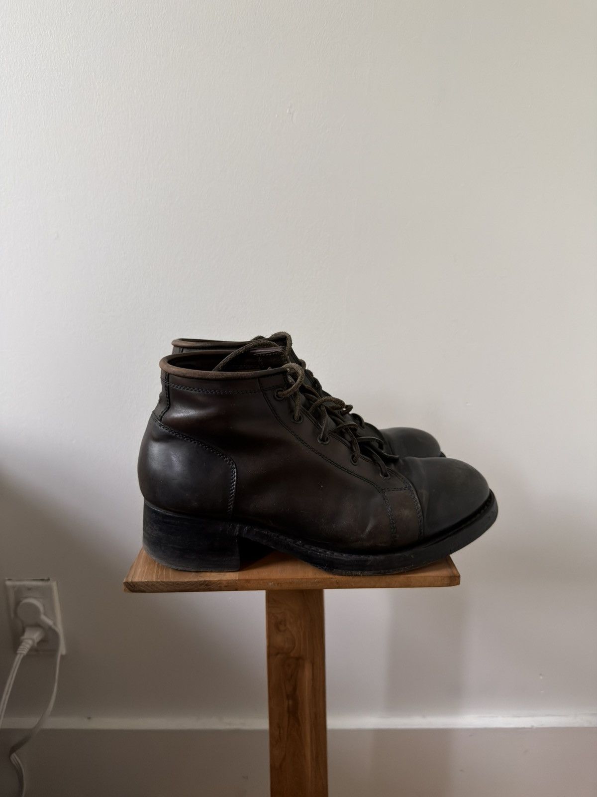 Carpe Diem S12M Shell Cordovan Monkey Boots Size US 9 / EU 42 - 4 Thumbnail