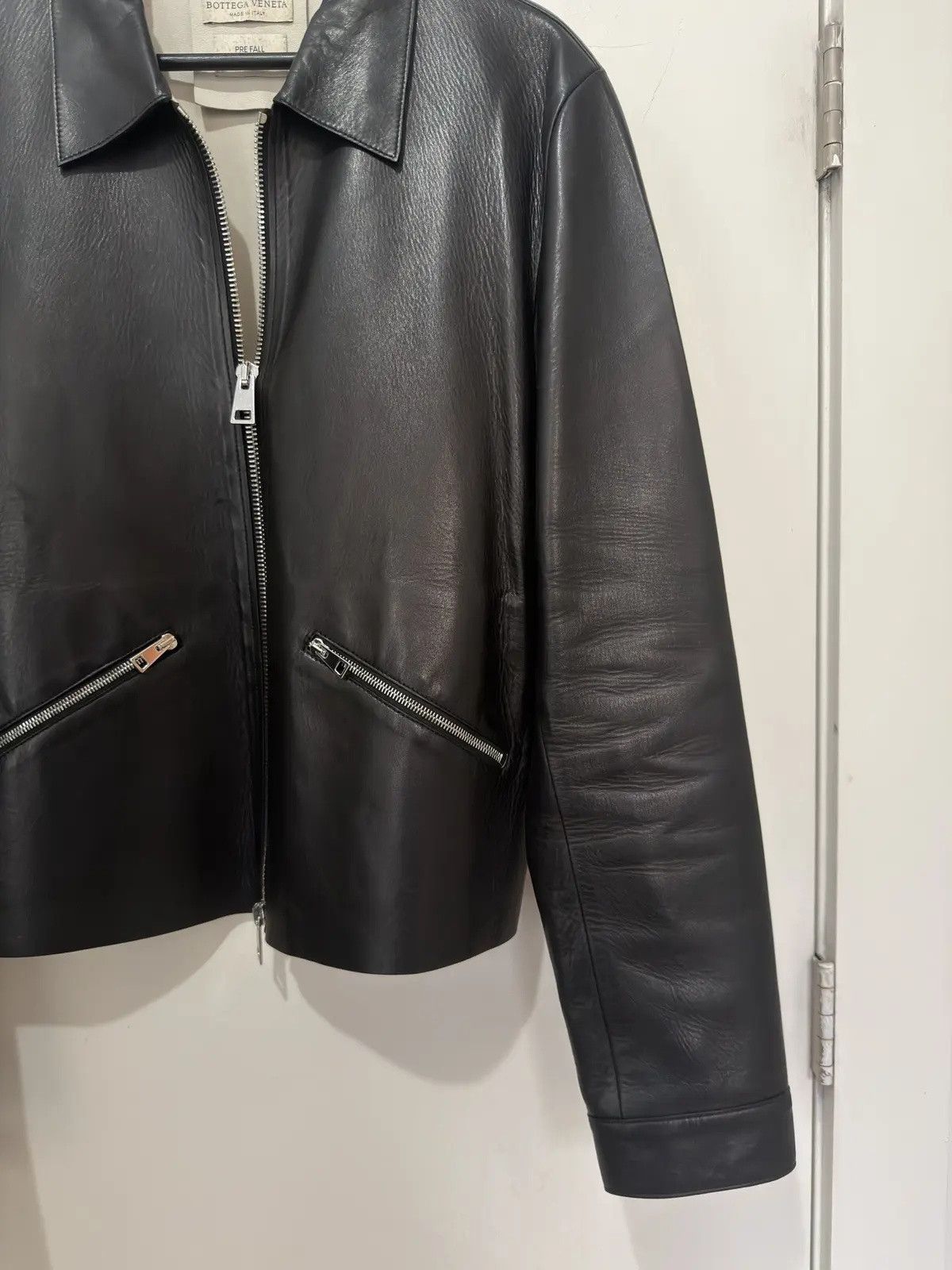 Bottega Veneta Pre-Fall 2019 Leather Jacket Size US M / EU 48-50 / 2 - 4 Thumbnail