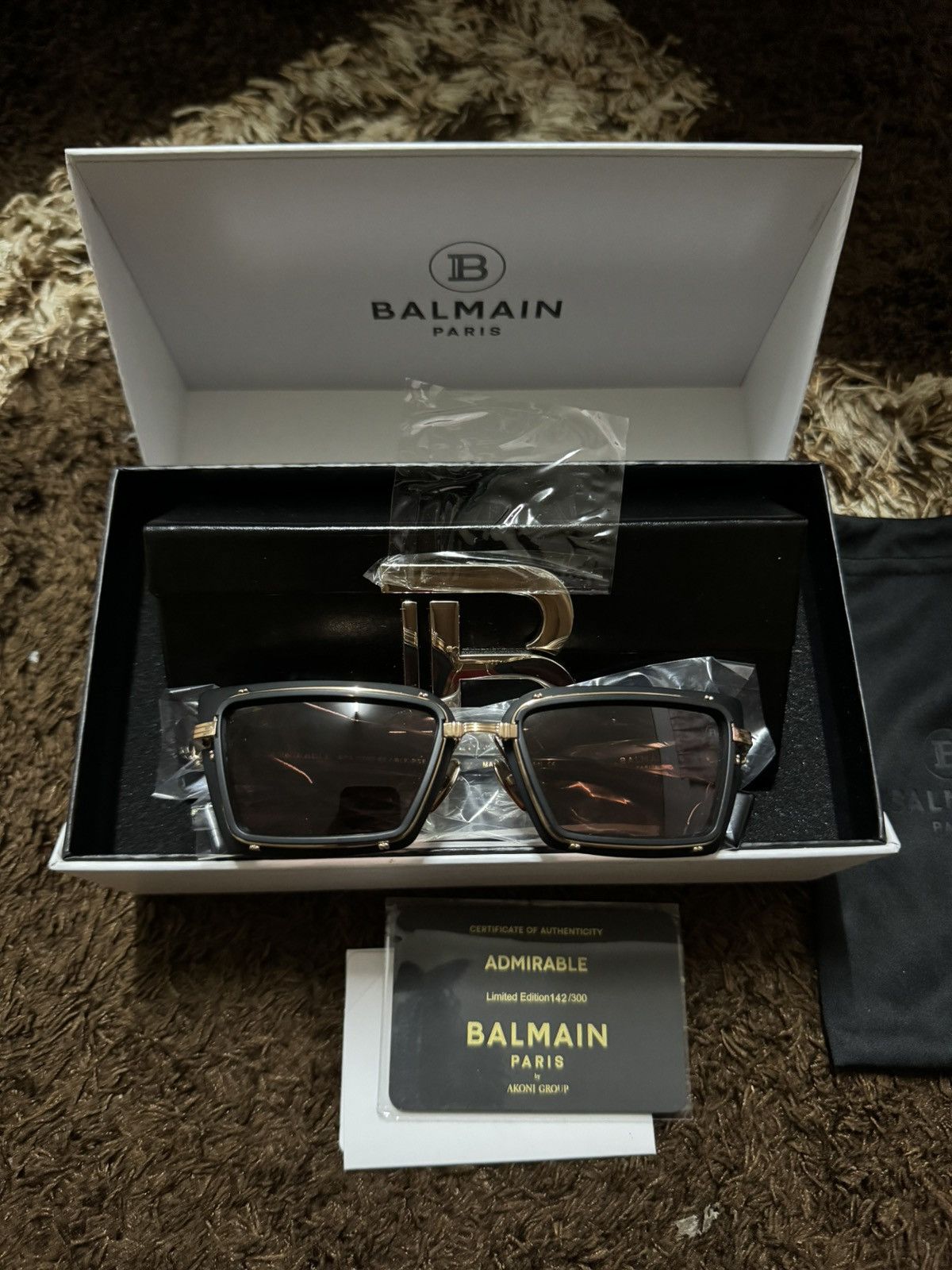 Balmain Bailman sungglasess Size ONE SIZE - 3 Thumbnail